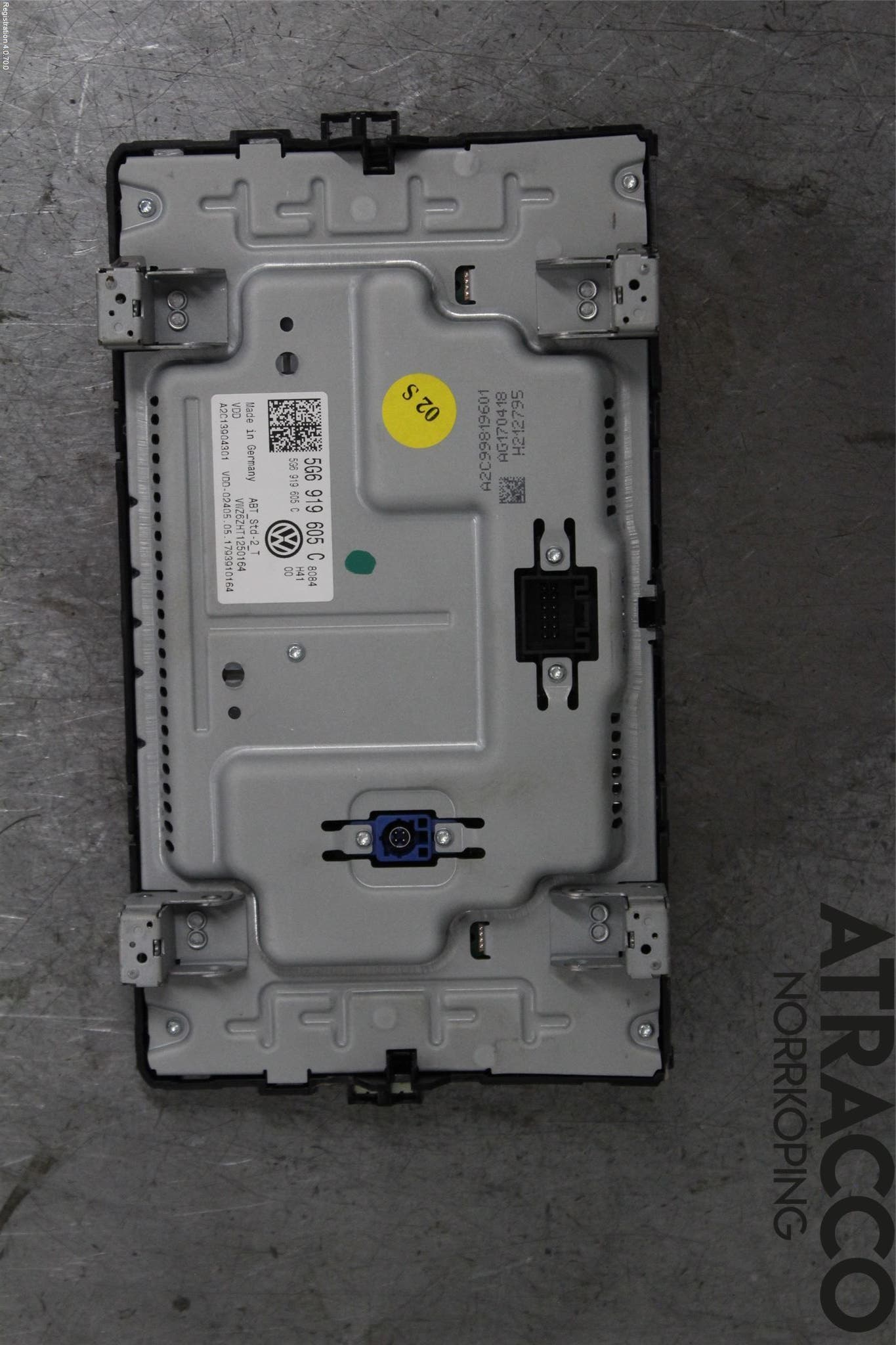 Volkswagen VW GOLF / E-GOLF VII 13-20 Multifunktionsdisplay