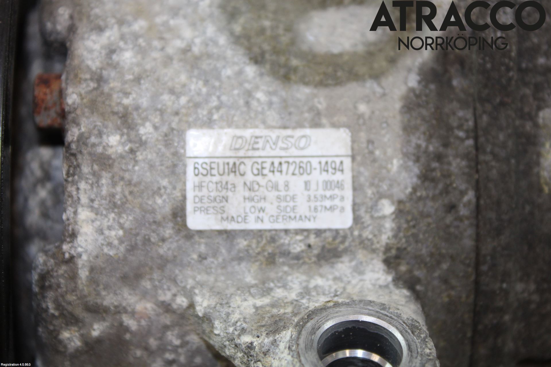 Toyota AURIS 07-09 Ac Kompressor