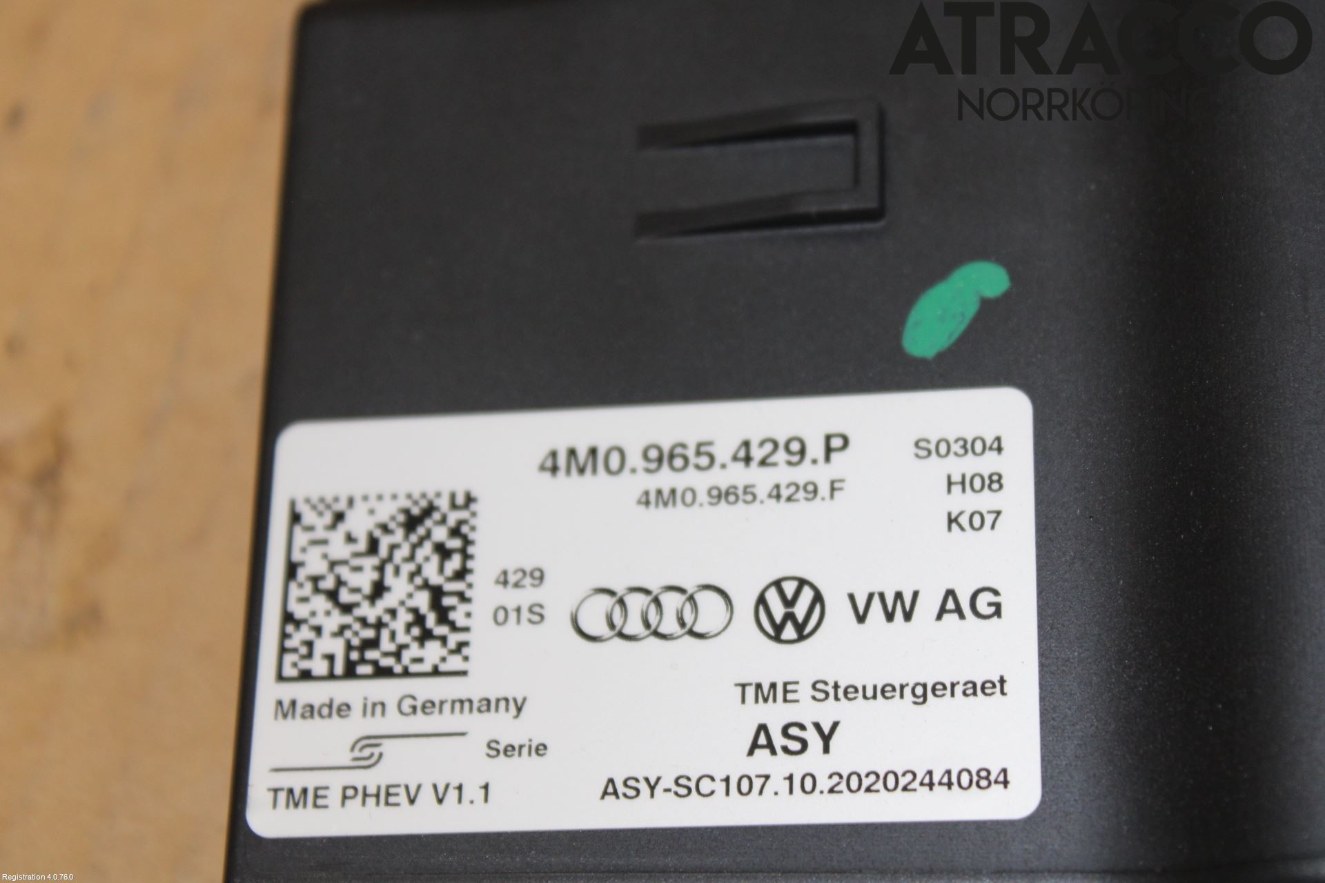 Audi A6 F2/C8 19- Styrenhet Övrigt