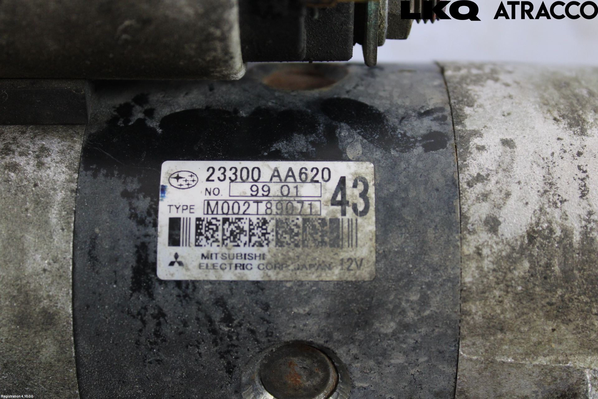 Subaru LEGACY 10-14 Startmotor Diesel