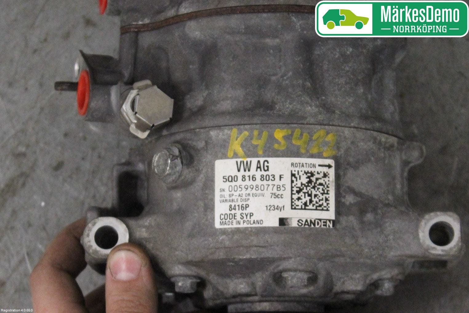 Skoda FABIA 15-21 Ac Kompressor