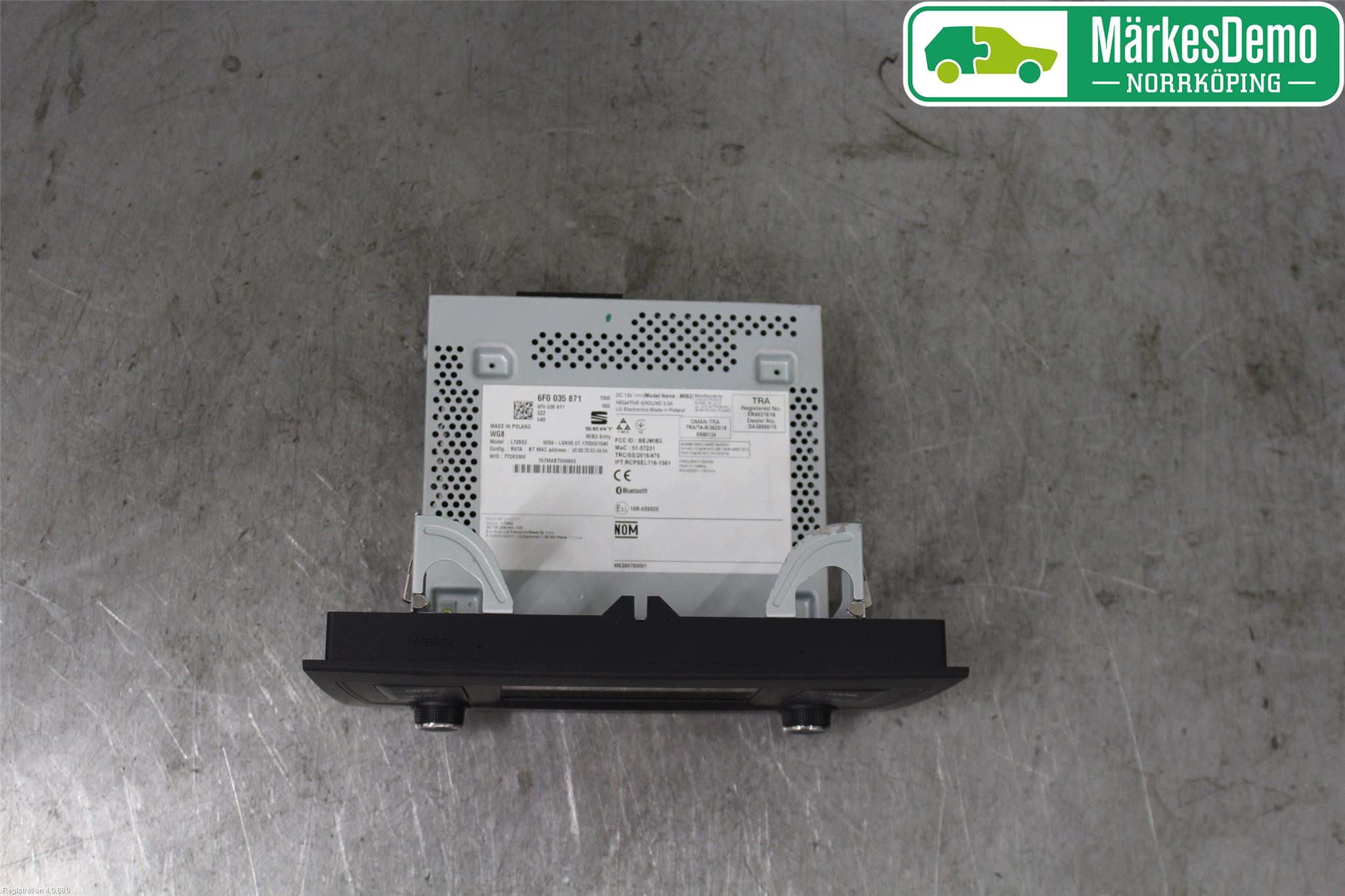 Seat IBIZA V 17-20 Cd Radio - Multimediapanel