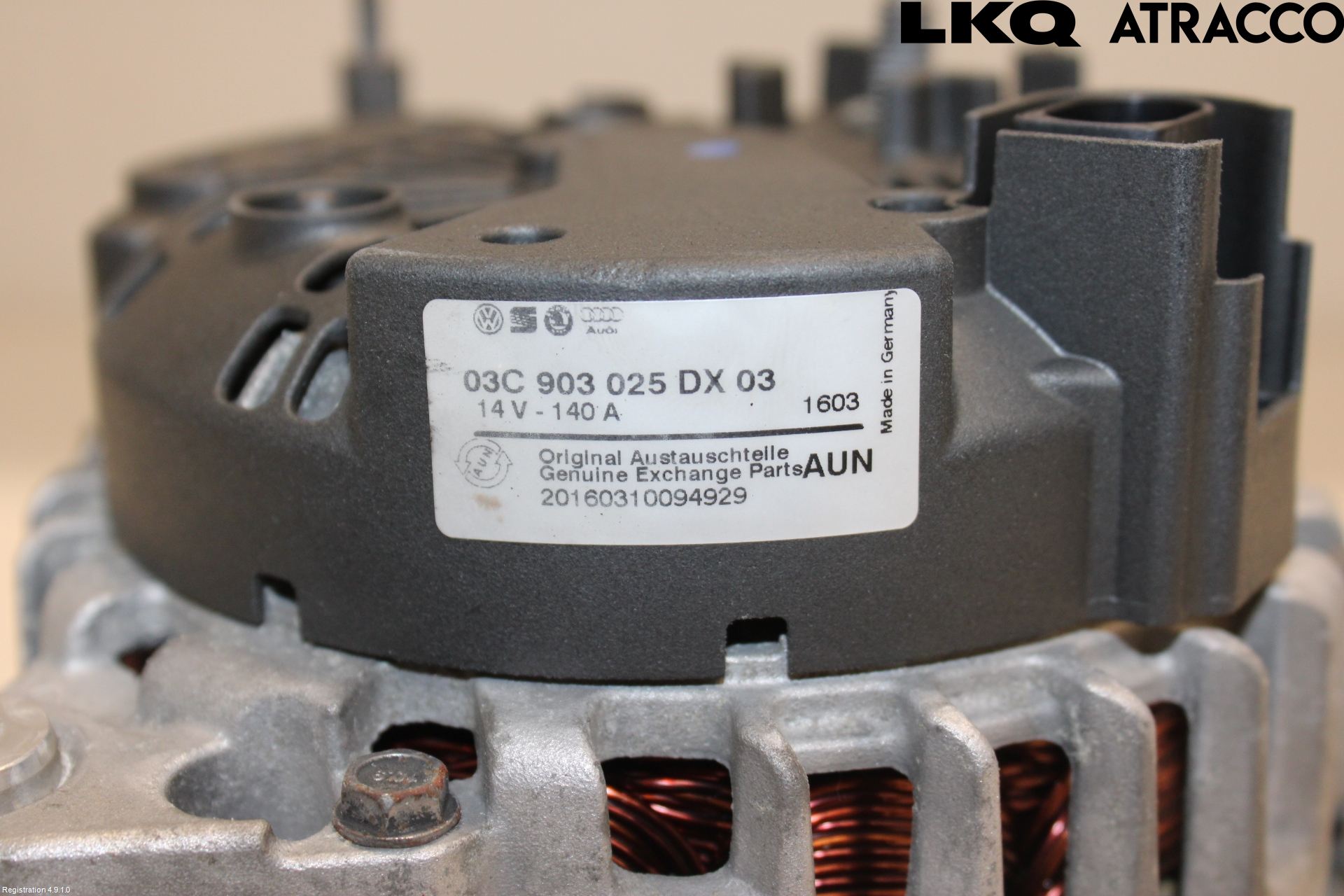 Volkswagen VW PASSAT 05-11 Generator