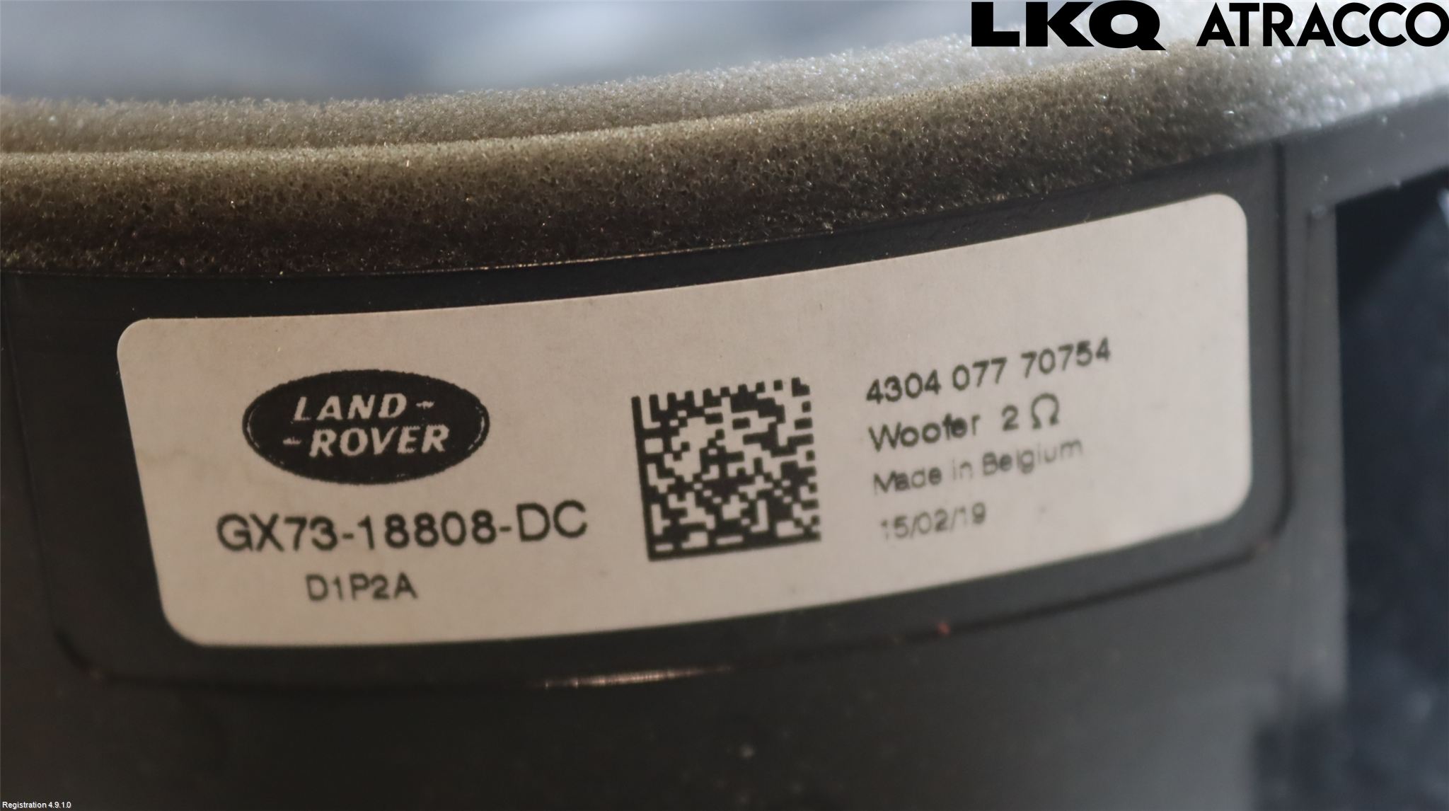 Jaguar F-PACE Högtalare