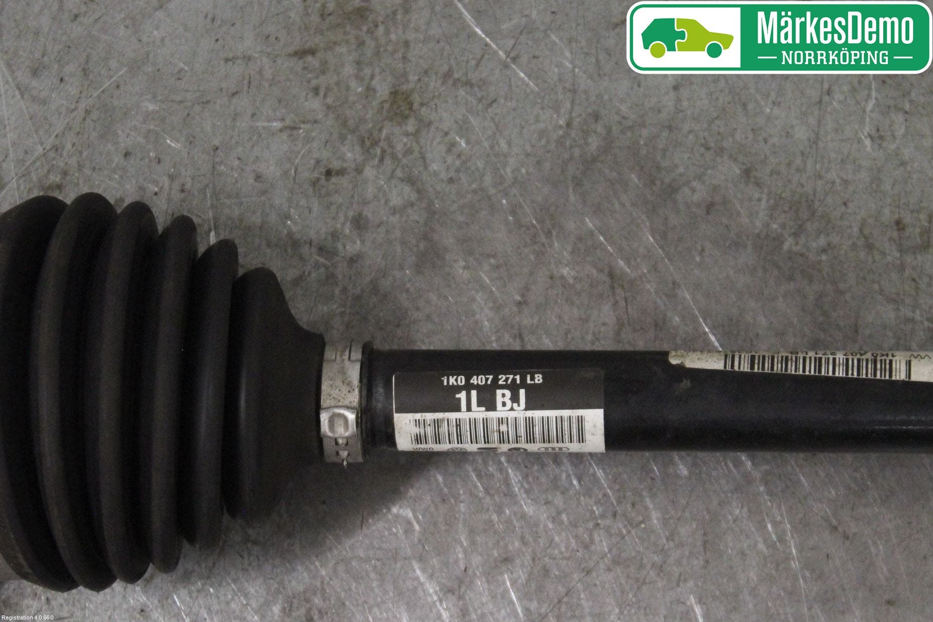 Volkswagen VW GOLF / E-GOLF VII 13-20 Drivaxel Fram Vänster