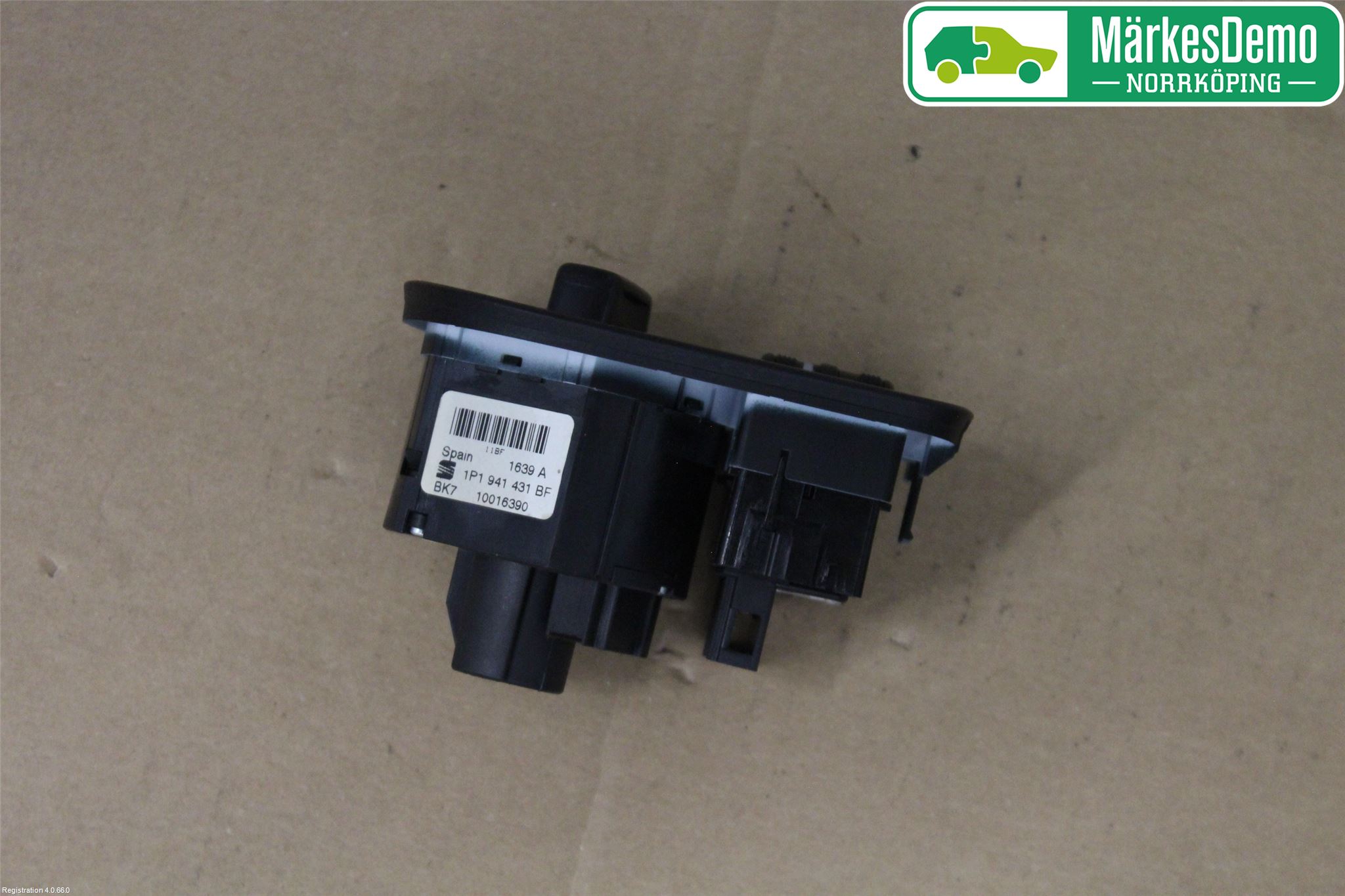 Seat LEON 06-12 Strömställare Ljus