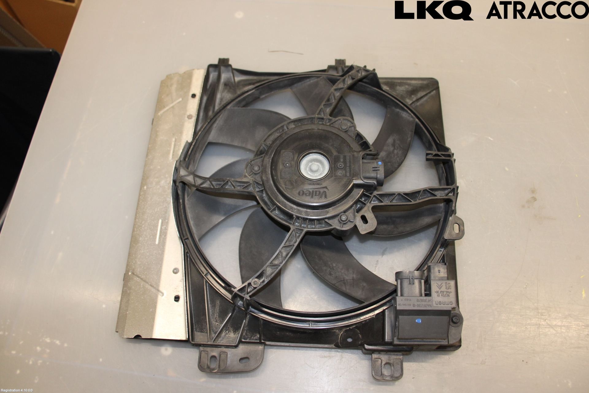 Citroen C3 10-17 Kylfläkt El