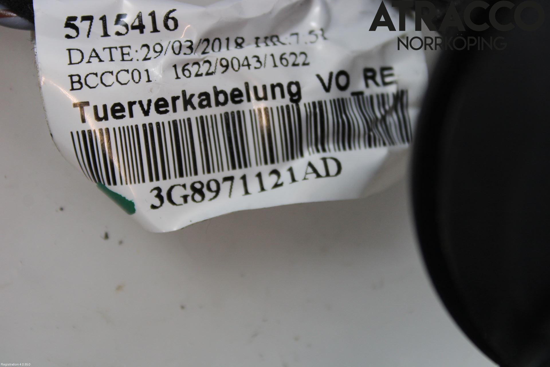 Volkswagen VW ARTEON 17- Kabelhärva