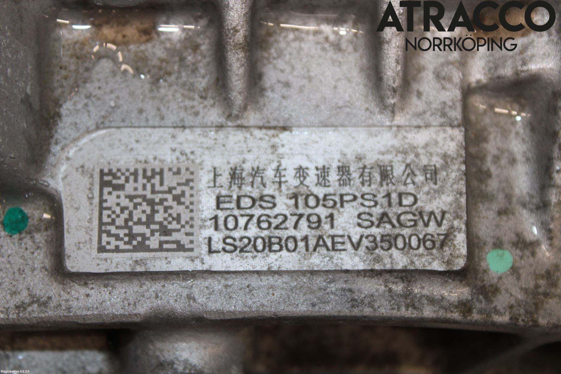 MG ZS EV 20- Motor Elektrisk Bak