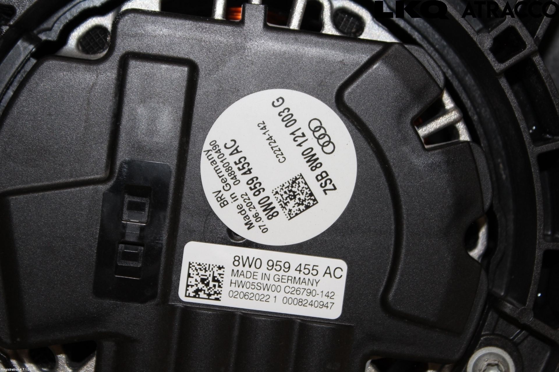 Audi A4/S4 B9 20- Kylfläkt El