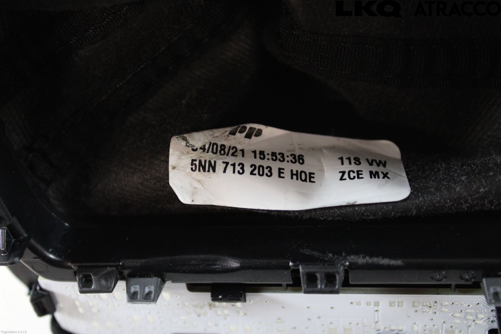 Volkswagen VW TIGUAN 16-24 Växelspaksknopp