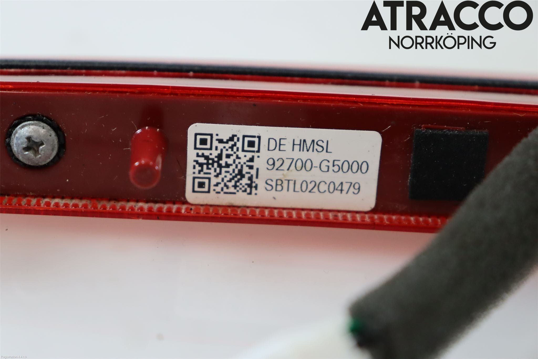 Kia NIRO (DE) 17-22 Bromsljus Bakruta