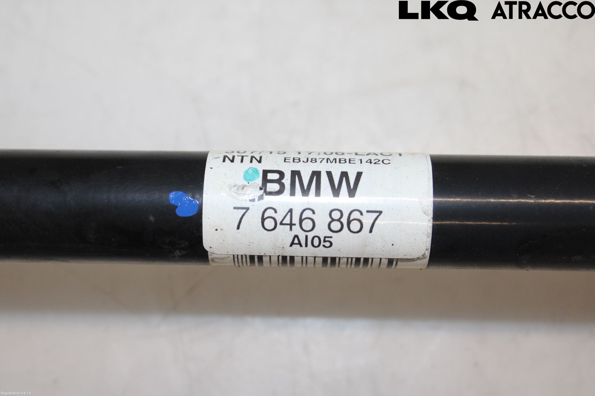 BMW X1 F48 15-22 Drivaxel Bak Vänster