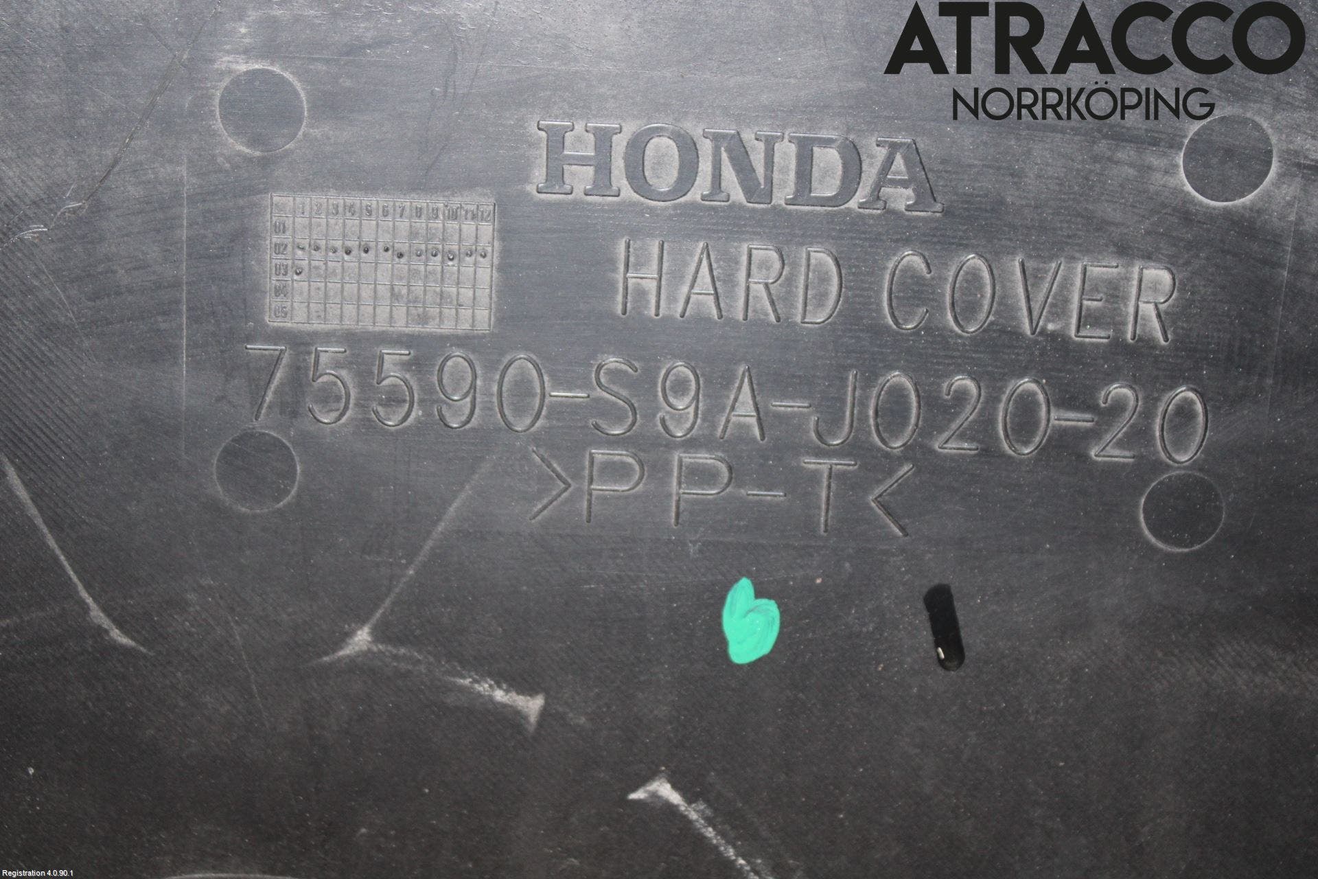 Honda CR-V 02-06 Reservhjulsskydd