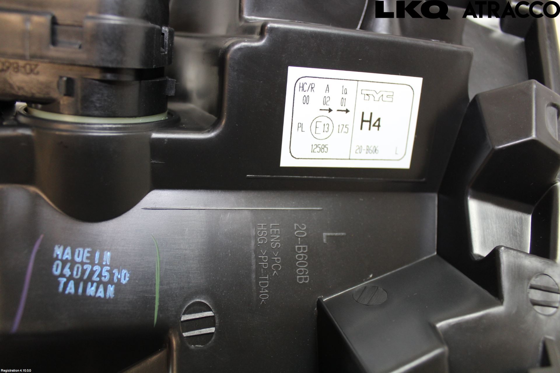 Citroen C1 06-13 Strålkastare Vänster