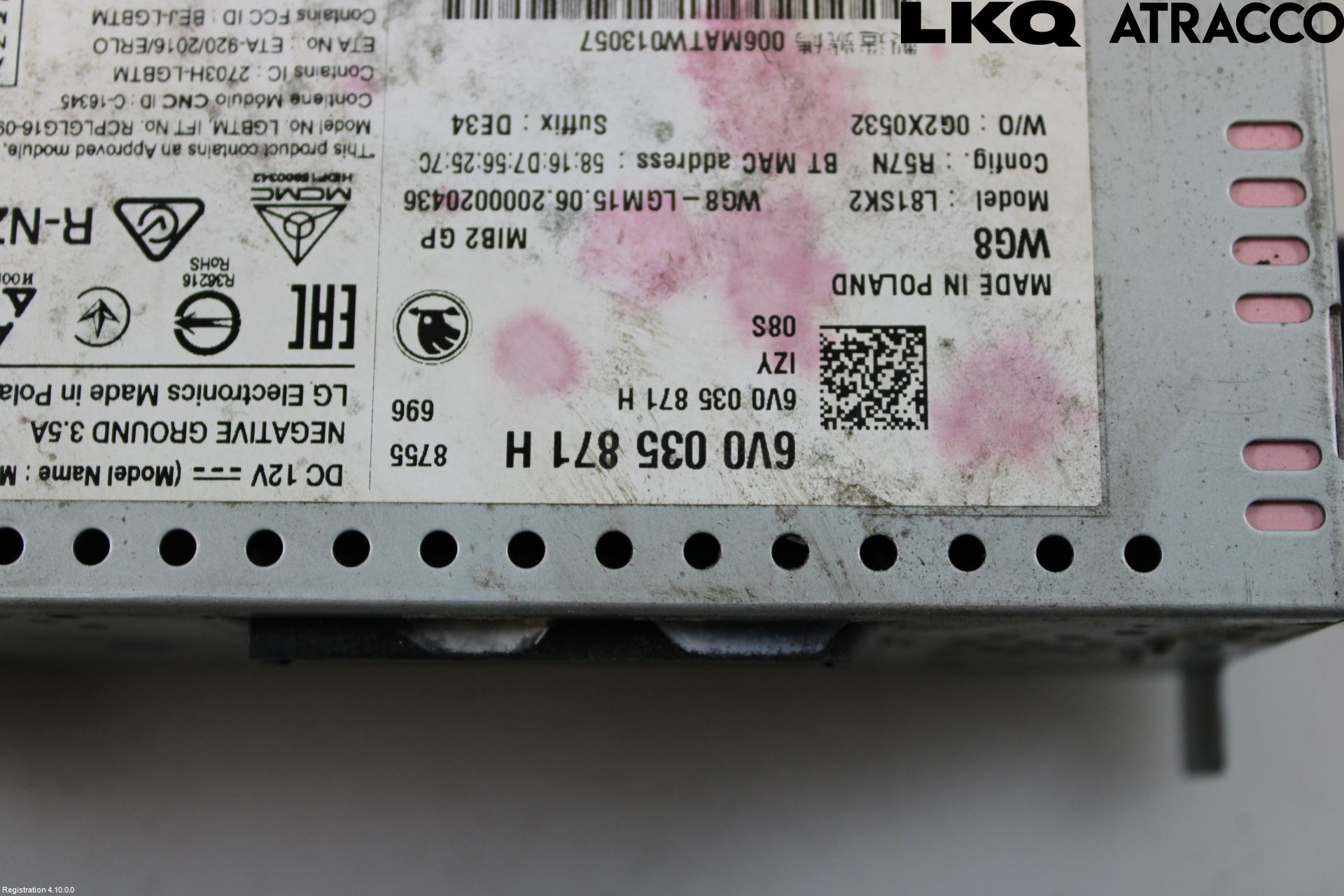 Skoda FABIA 15-21 Cd Radio - Multimediapanel