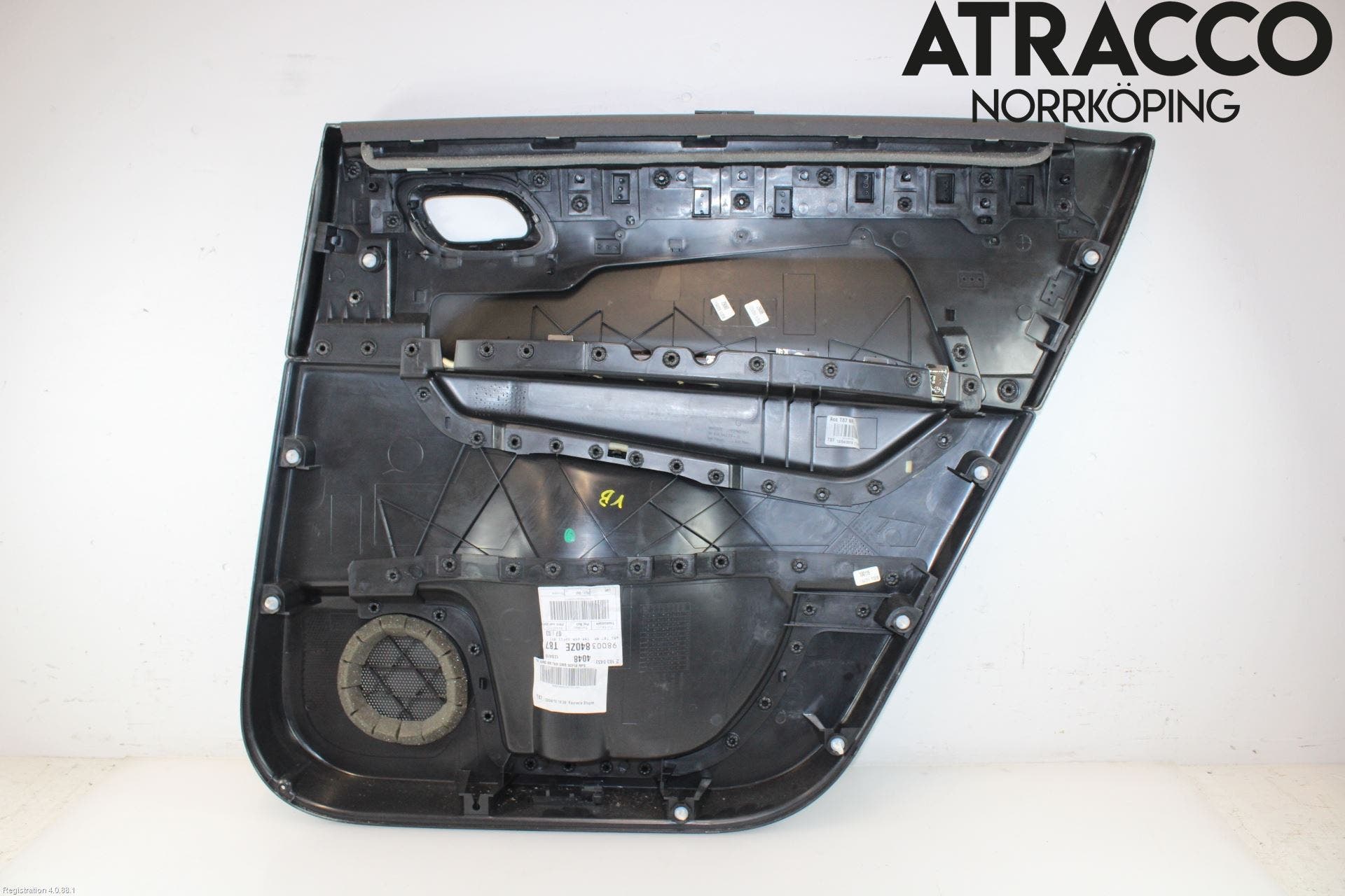 Peugeot 5008 10-16 Dörrklädsel Vä