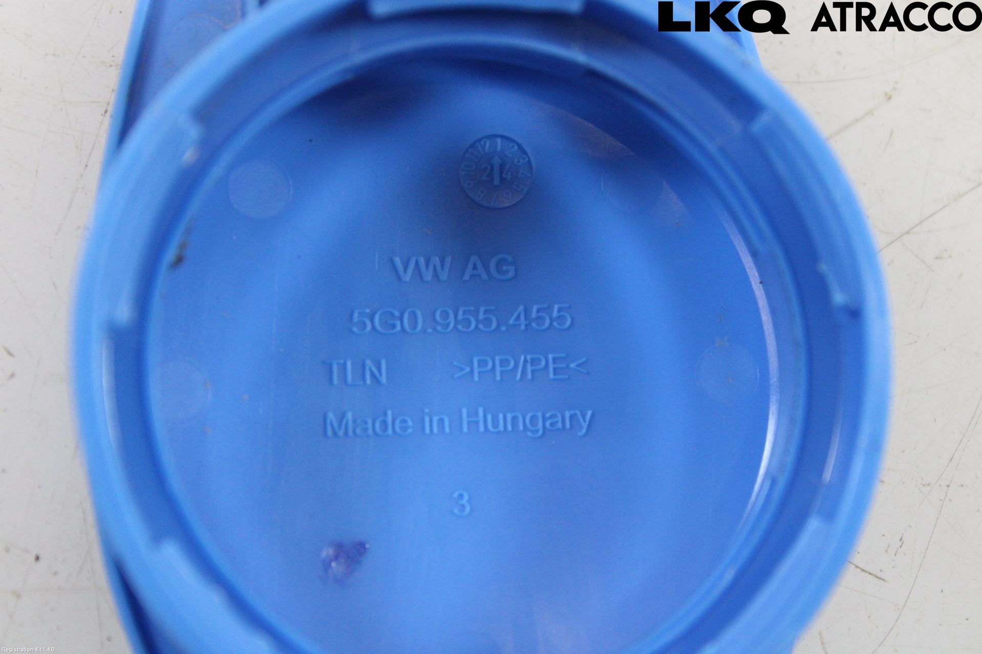 Volkswagen VW GOLF / E-GOLF VIII 20- Spolartanklock