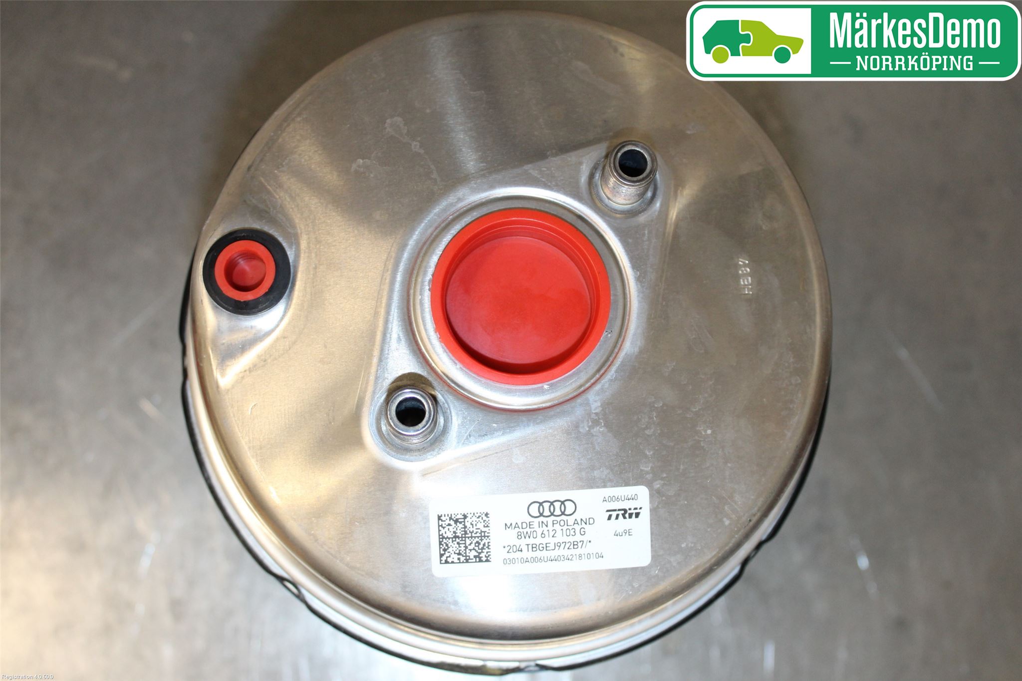 Audi A4/S4 B9 16-19 Bromsservo