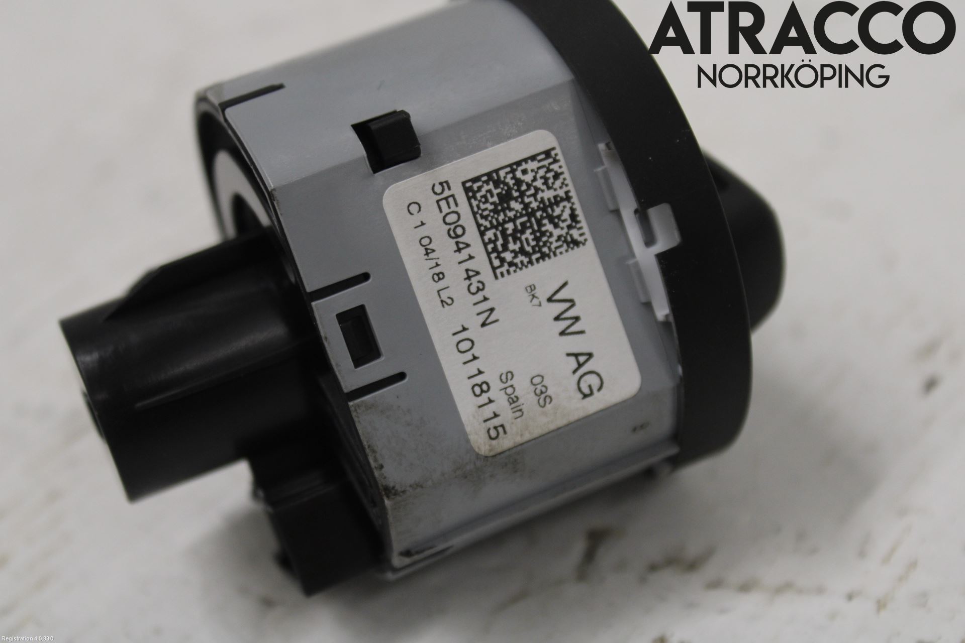 Skoda RAPID Strömställare Ljus