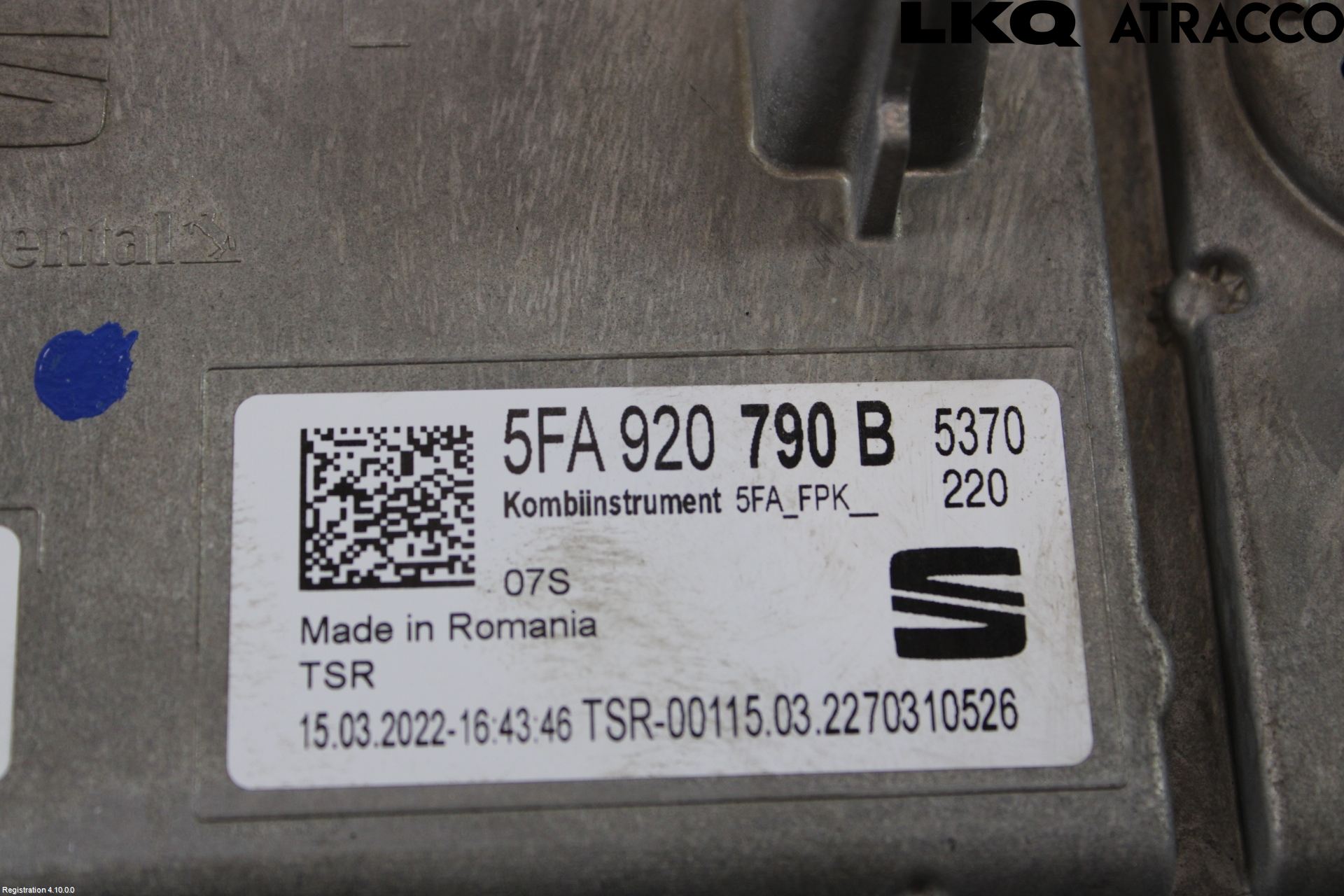 Cupra FORMENTOR 21- Instrument Komb