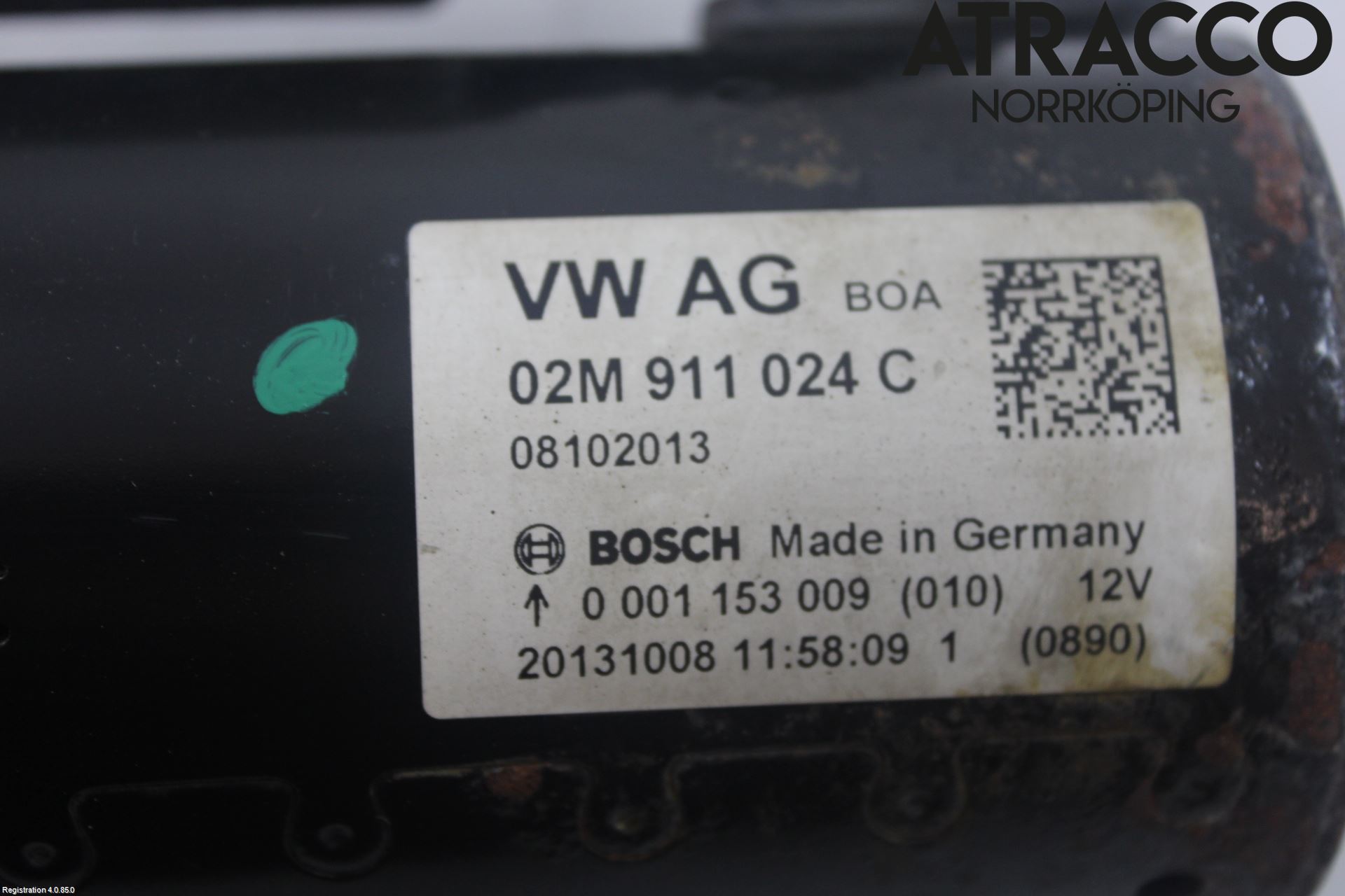 Volkswagen VW PASSAT 11-14 Startmotor Diesel
