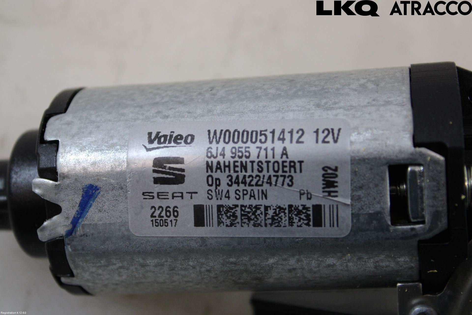 Seat IBIZA IV 08-16 Torkarmotor Baklucka