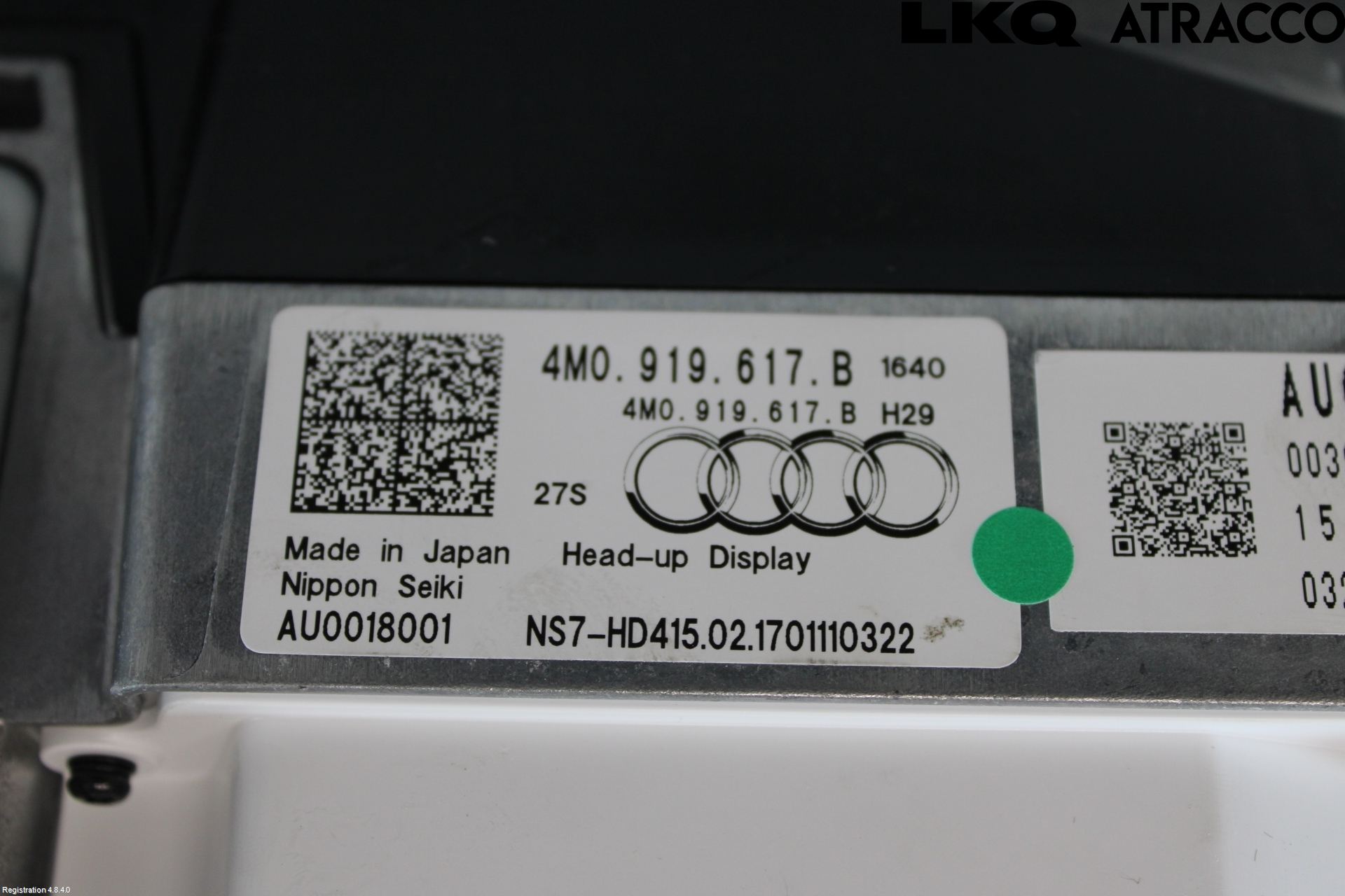 Audi Q7/SQ7 Bildskärm