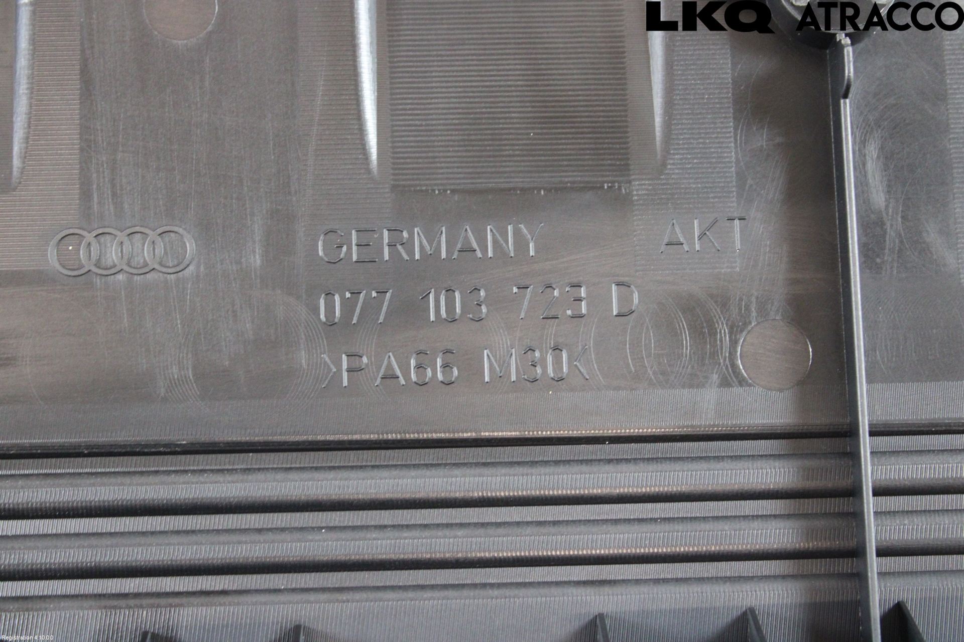 Audi A8/S8 4D 94-02 Motorkåpa