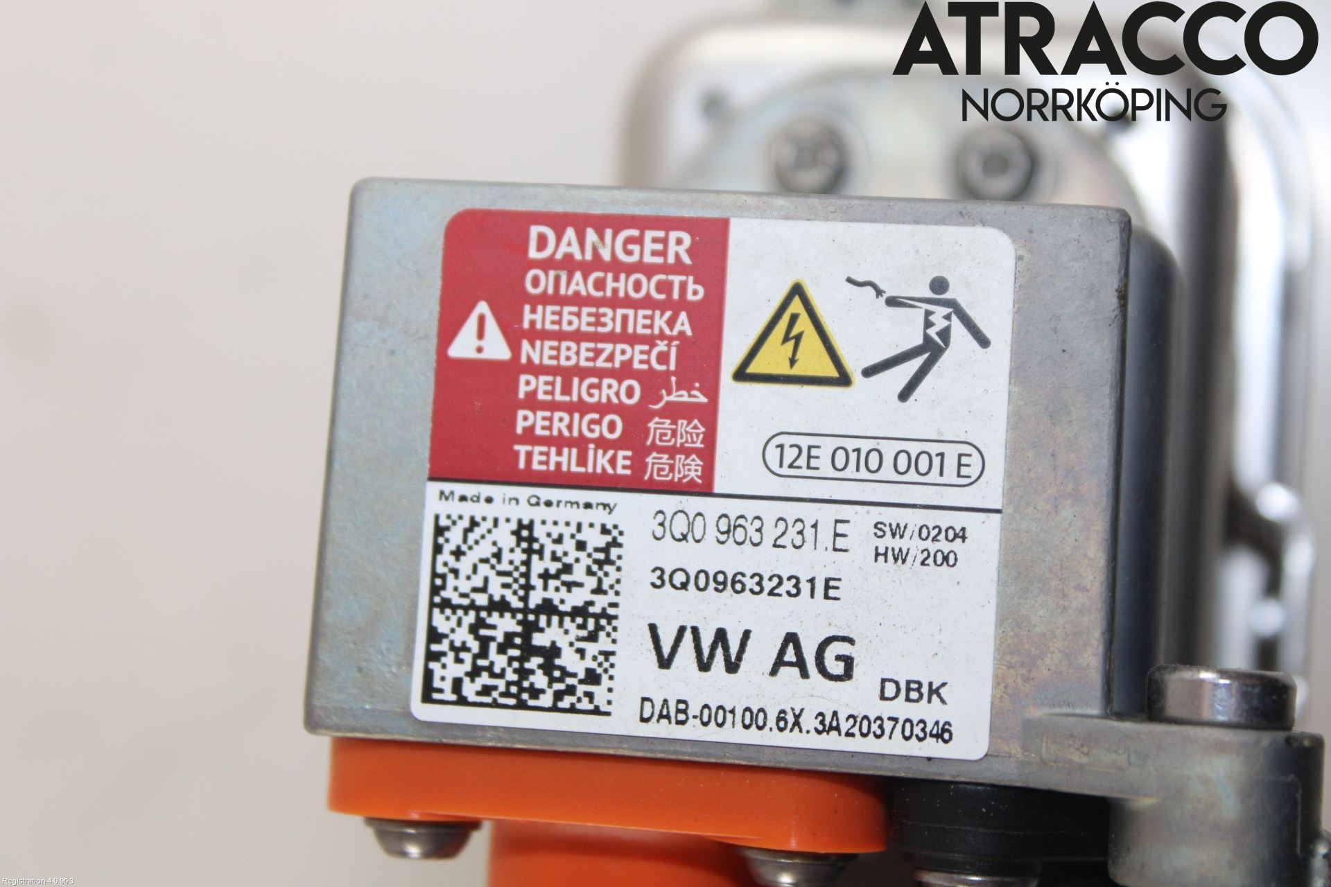 Audi E-TRON, S GE 19- Motorvärmare Värmekropp