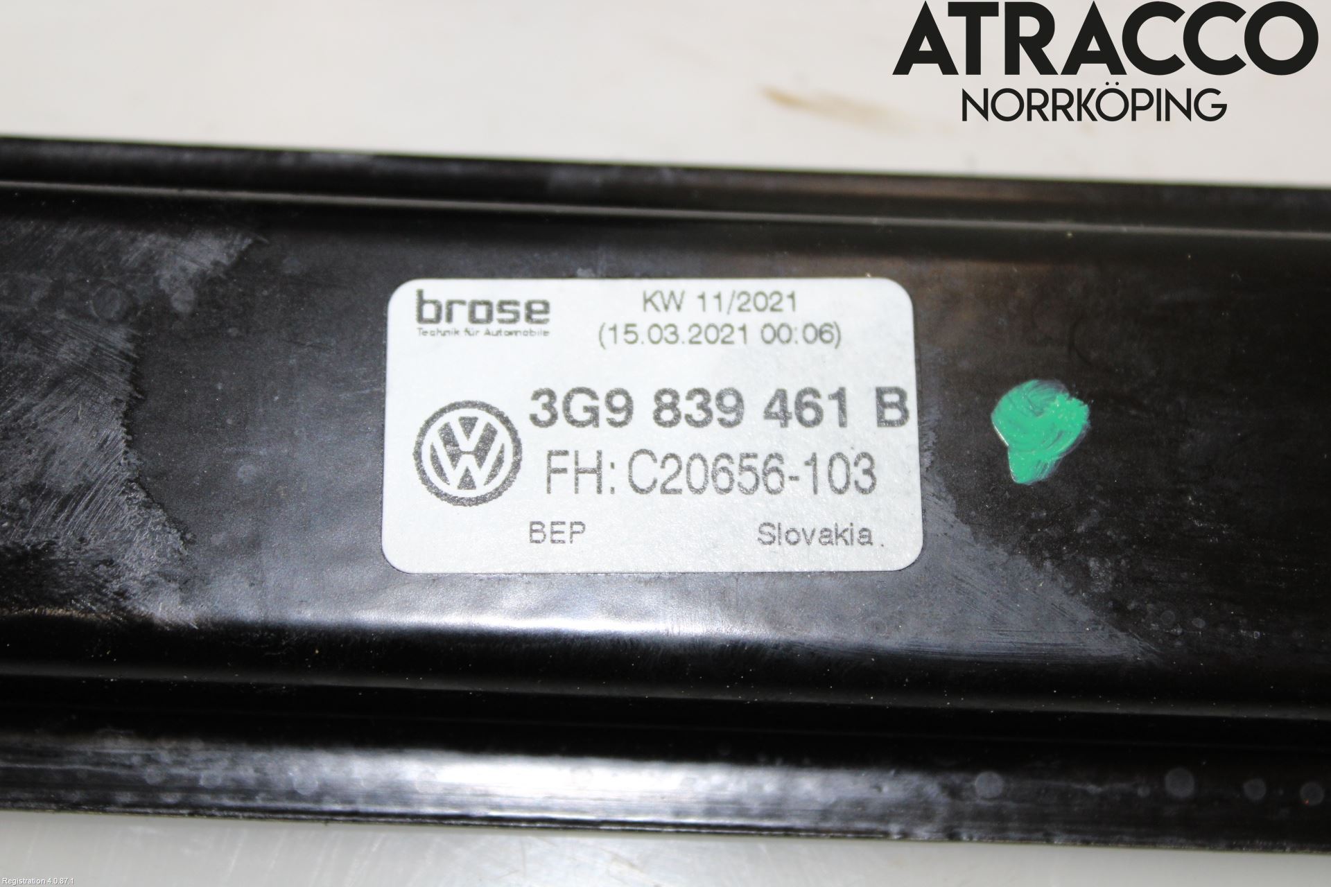 Volkswagen VW PASSAT 20-24 Fönsterhiss El Kompl