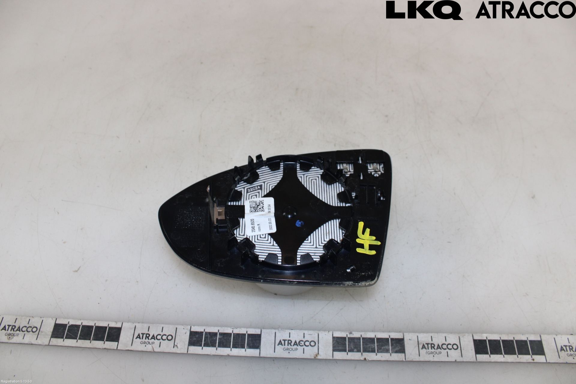 Volkswagen VW GOLF / E-GOLF VII 13-20 Spegelglas Hö
