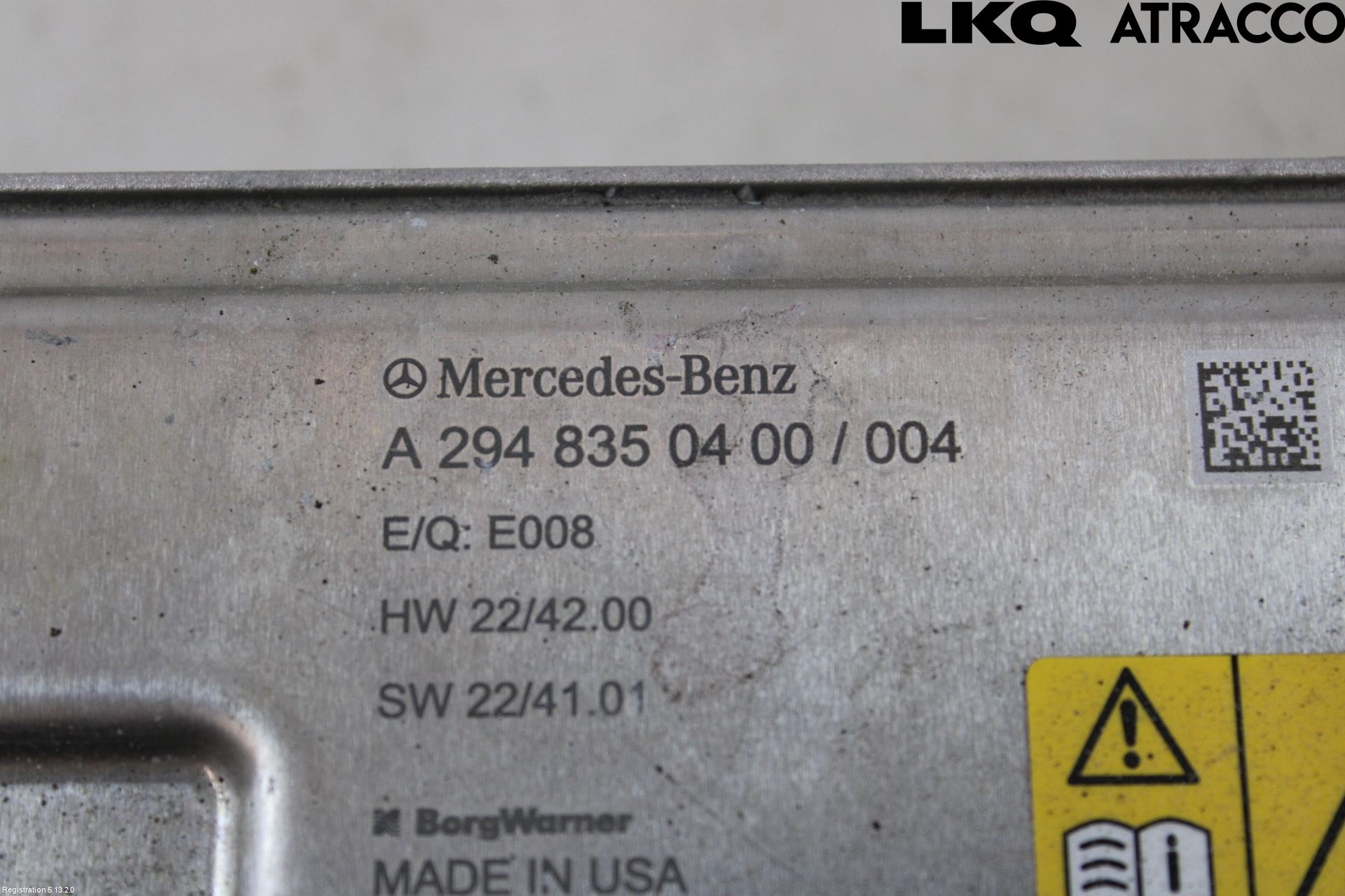 Mercedes-Benz MB EQE (V295) 22- Motorvärmare Värmekropp