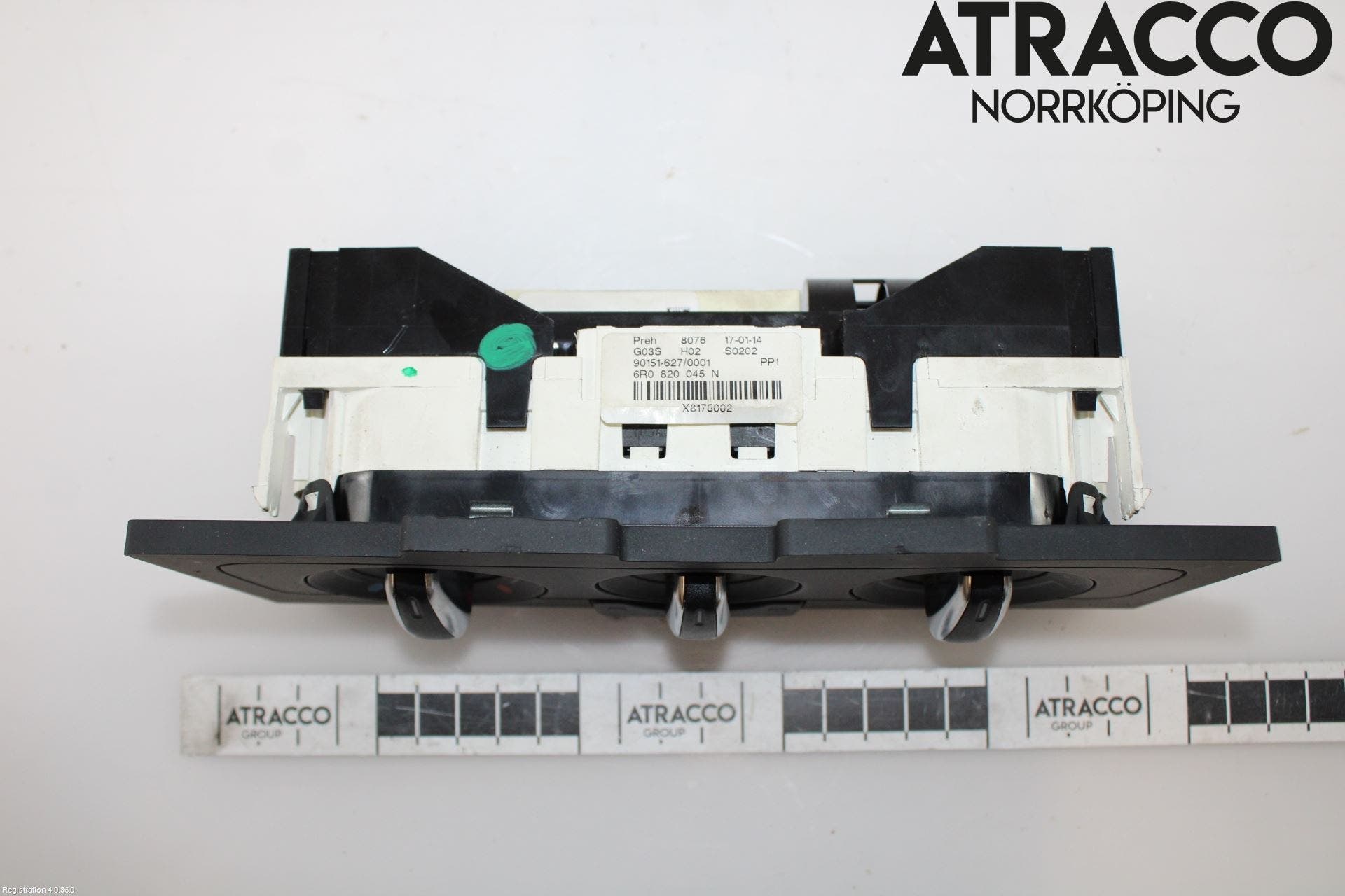 Volkswagen VW POLO 10-17 Värmereglage