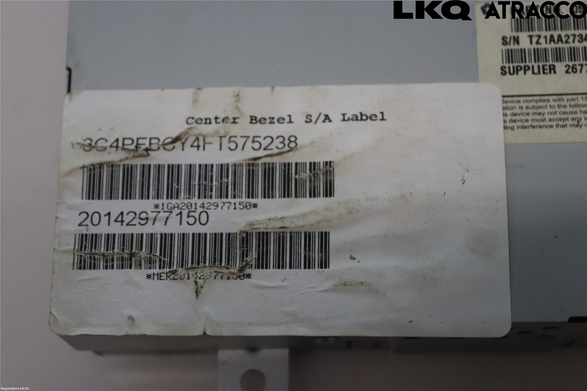 Fiat FREEMONT Bildskärm