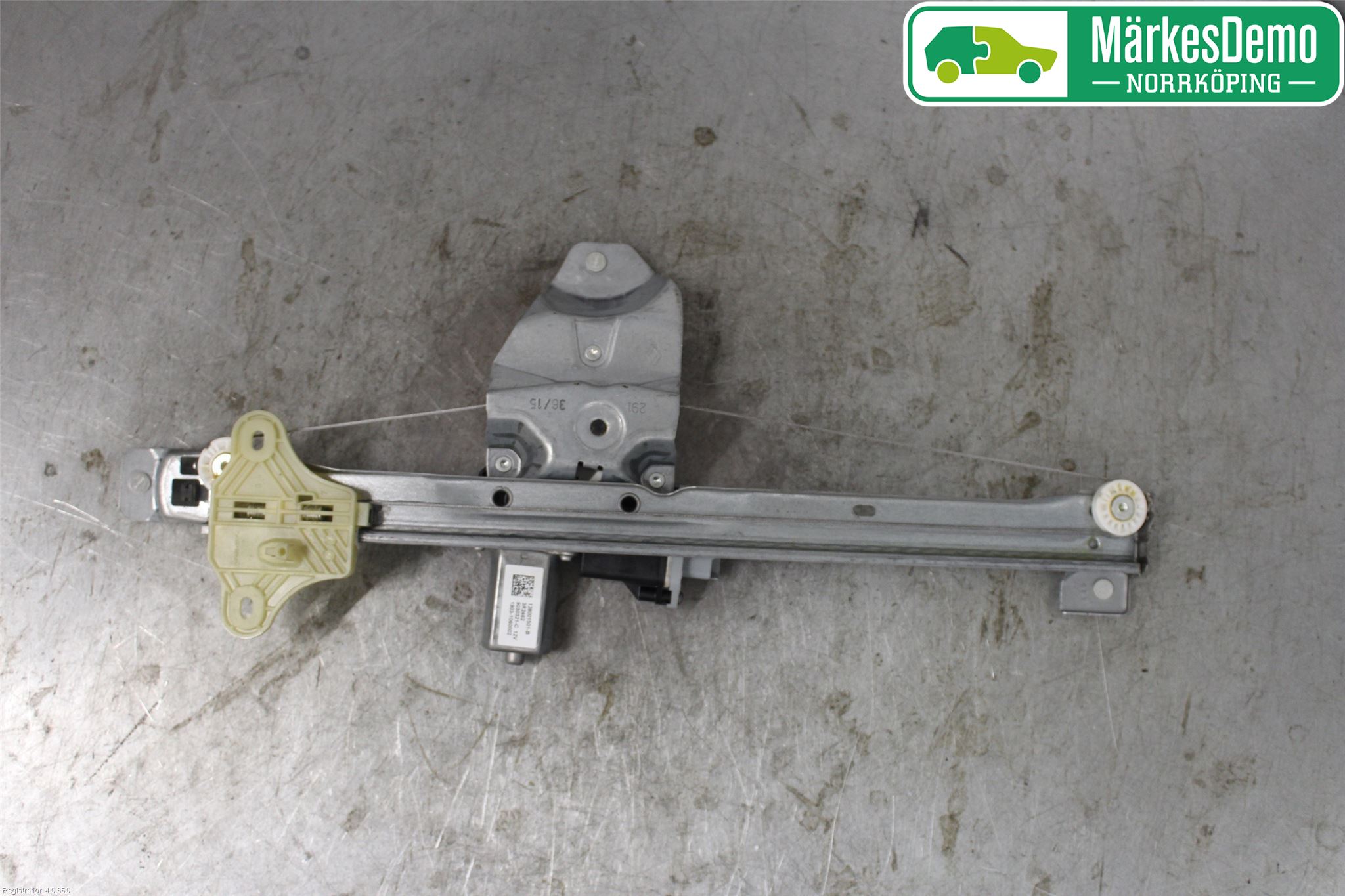 Renault ZOE/E-TECH 13- Fönsterhiss El Kompl