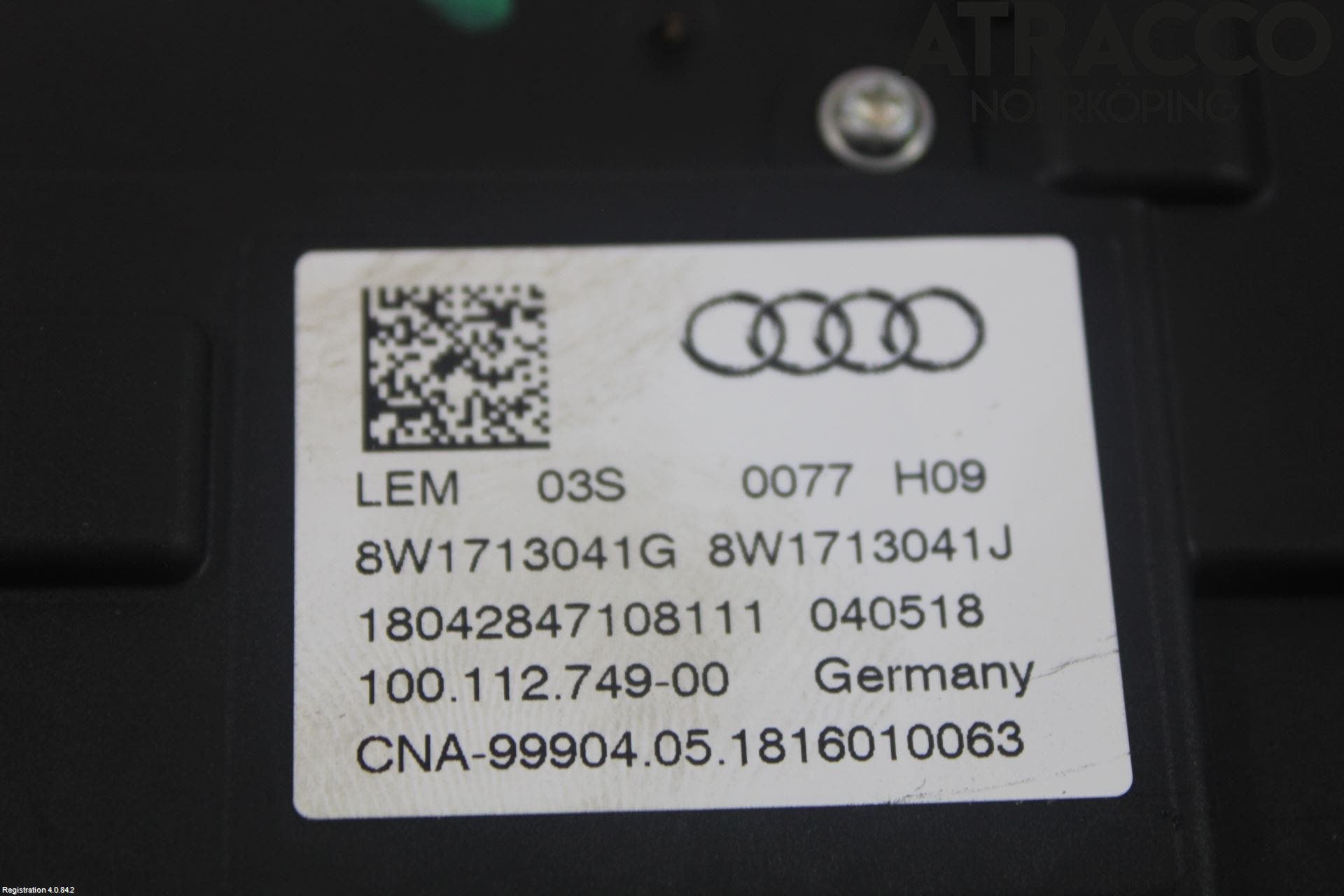 Audi A4/S4 B9 16-19 Växelspak