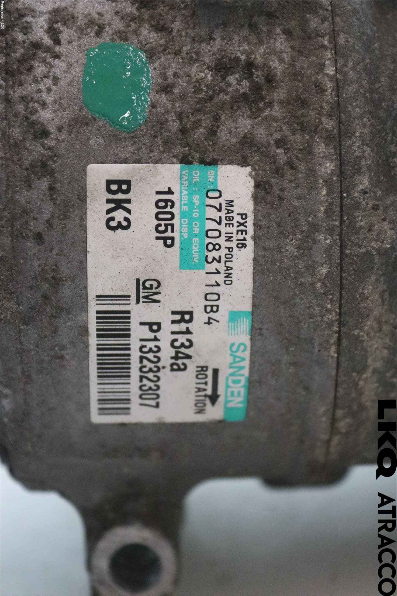 Opel INSIGNIA 09-16 Ac Kompressor