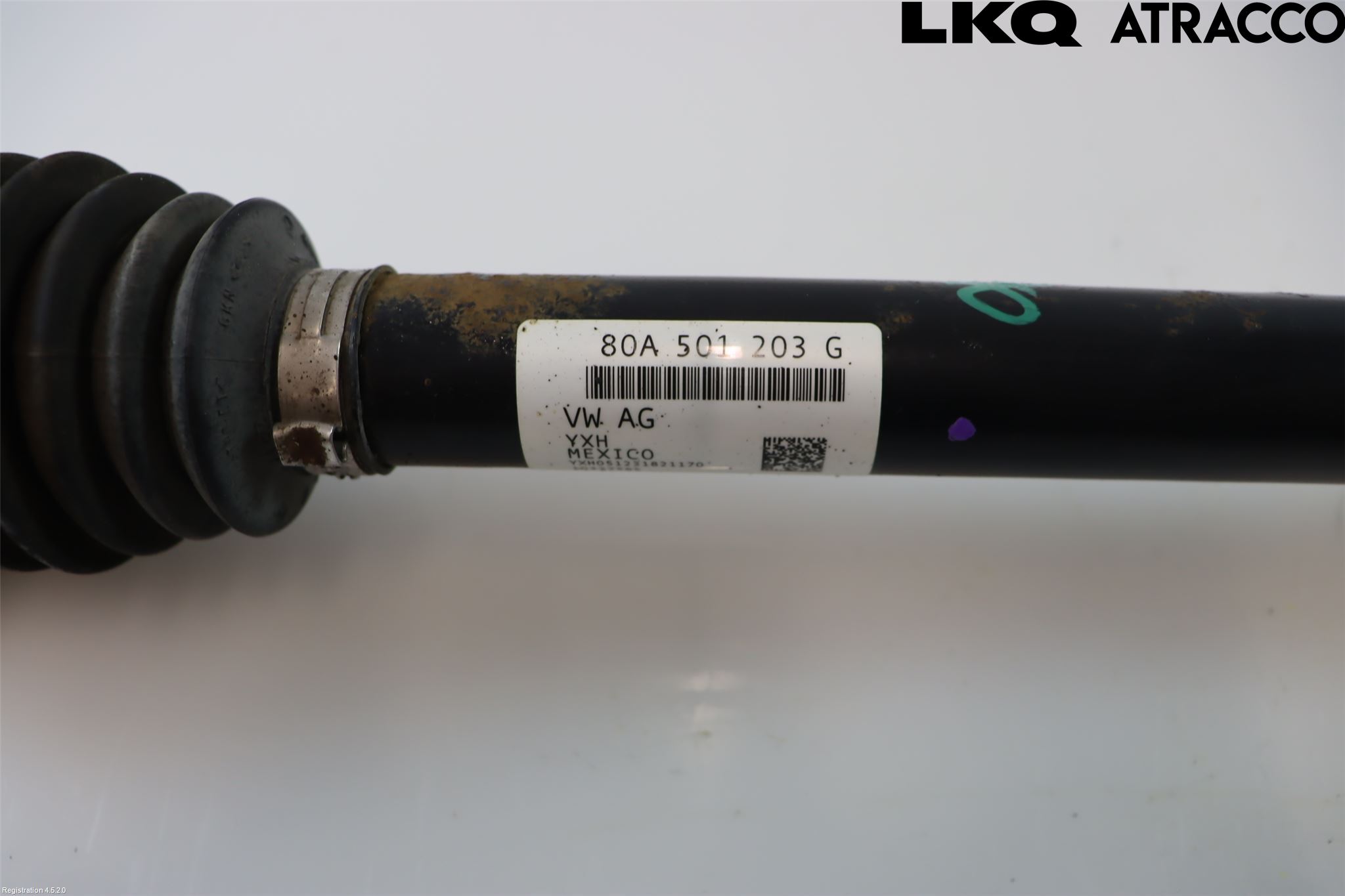 Audi Q5/SQ5 17- Drivaxel Bak Vänster