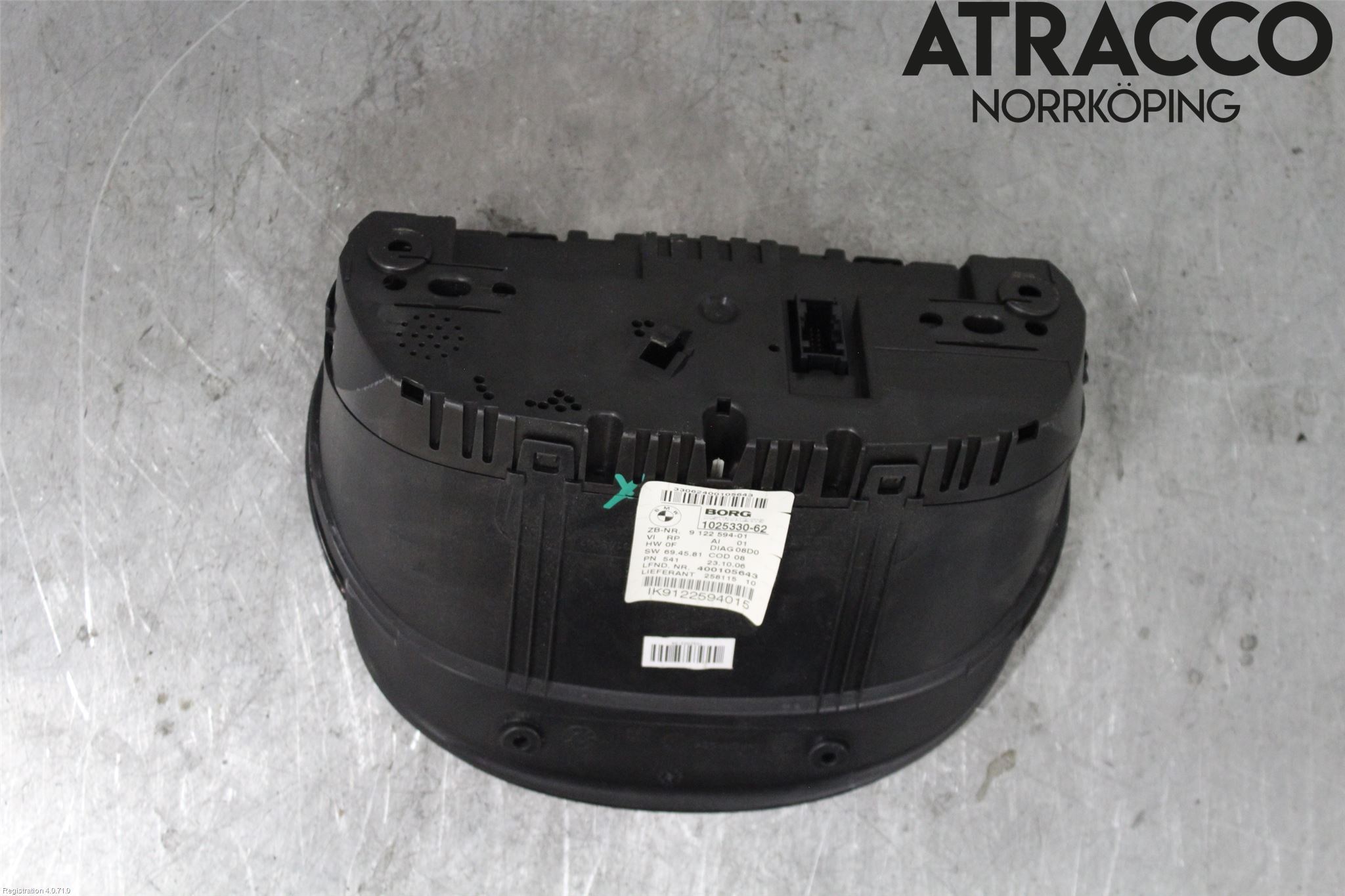 BMW 3 E90/91 SED/TOU 05-12 Instrument Komb