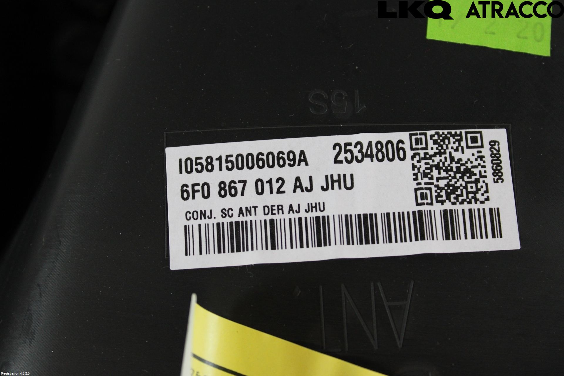 Seat IBIZA V 17-20 Dörrklädsel Hö