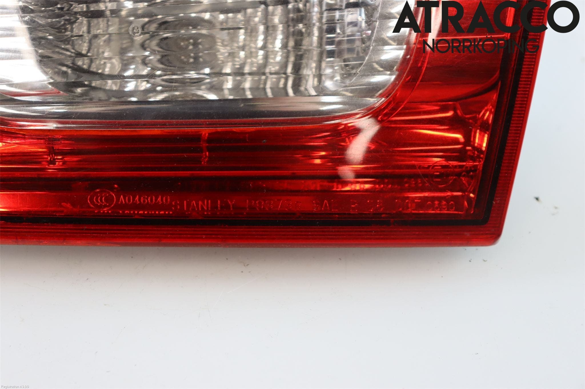 Mitsubishi ASX 10-22 Bakljus Lucka Hö