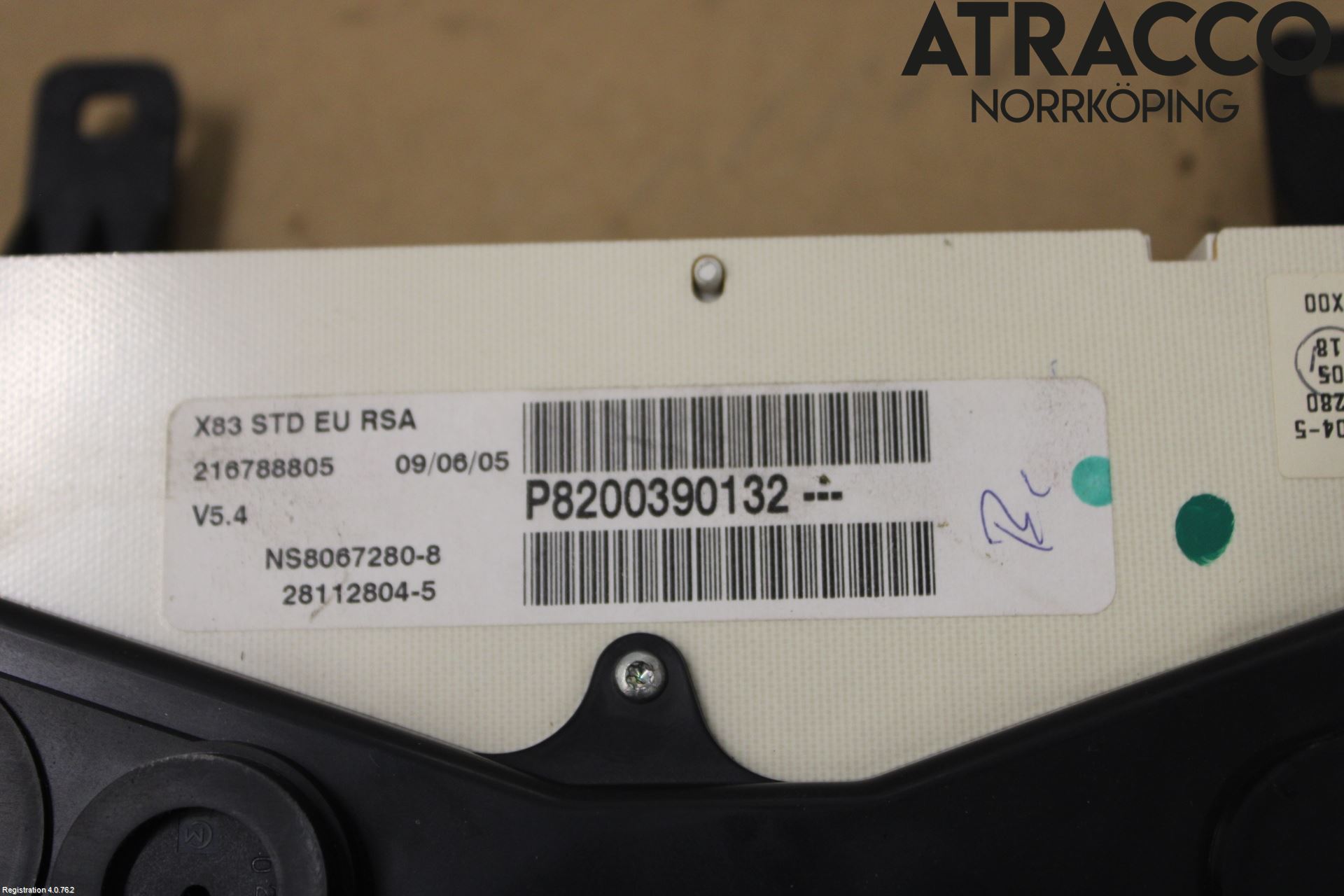 Nissan PRIMASTAR Instrument Komb