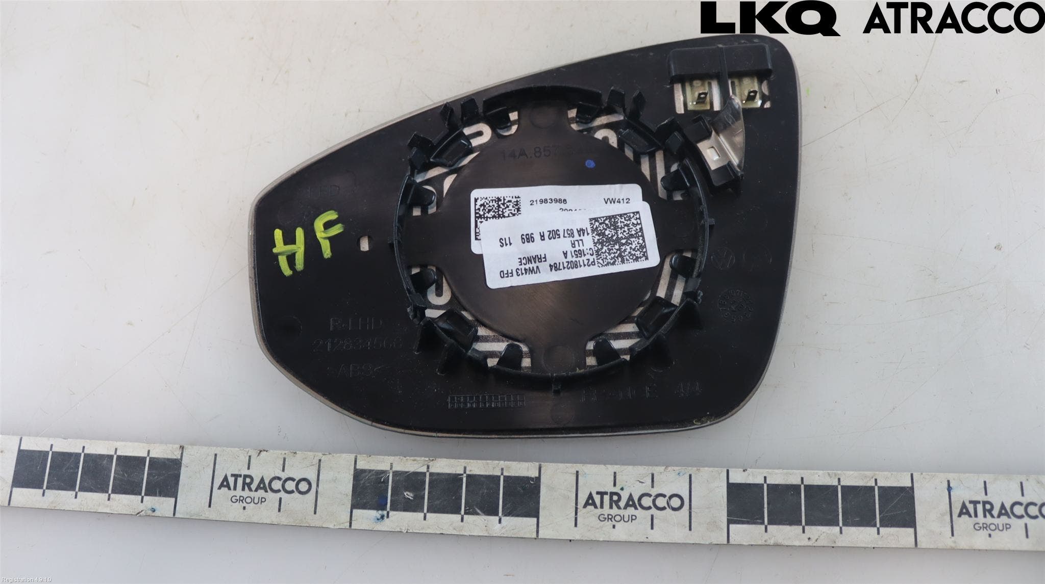 Alfa VW ID.7/TOURER 24- Spegelglas Hö