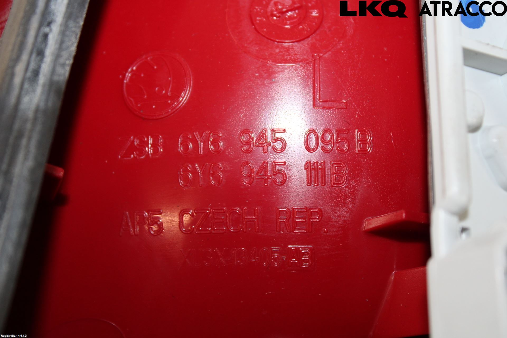 Skoda FABIA 99-07 Bakljus Vänster