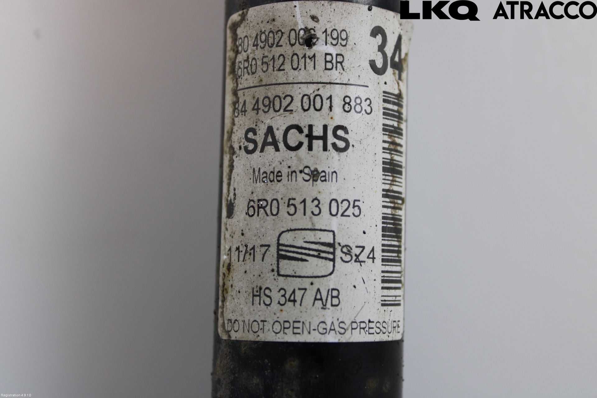 Seat IBIZA IV 08-16 Stötdämpare Bak