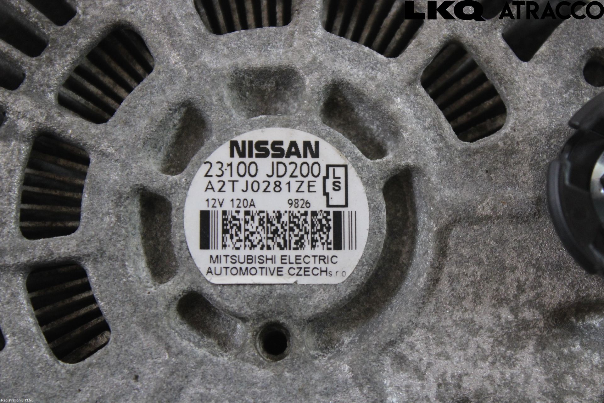 Nissan QASHQAI+2  08-10 Generator
