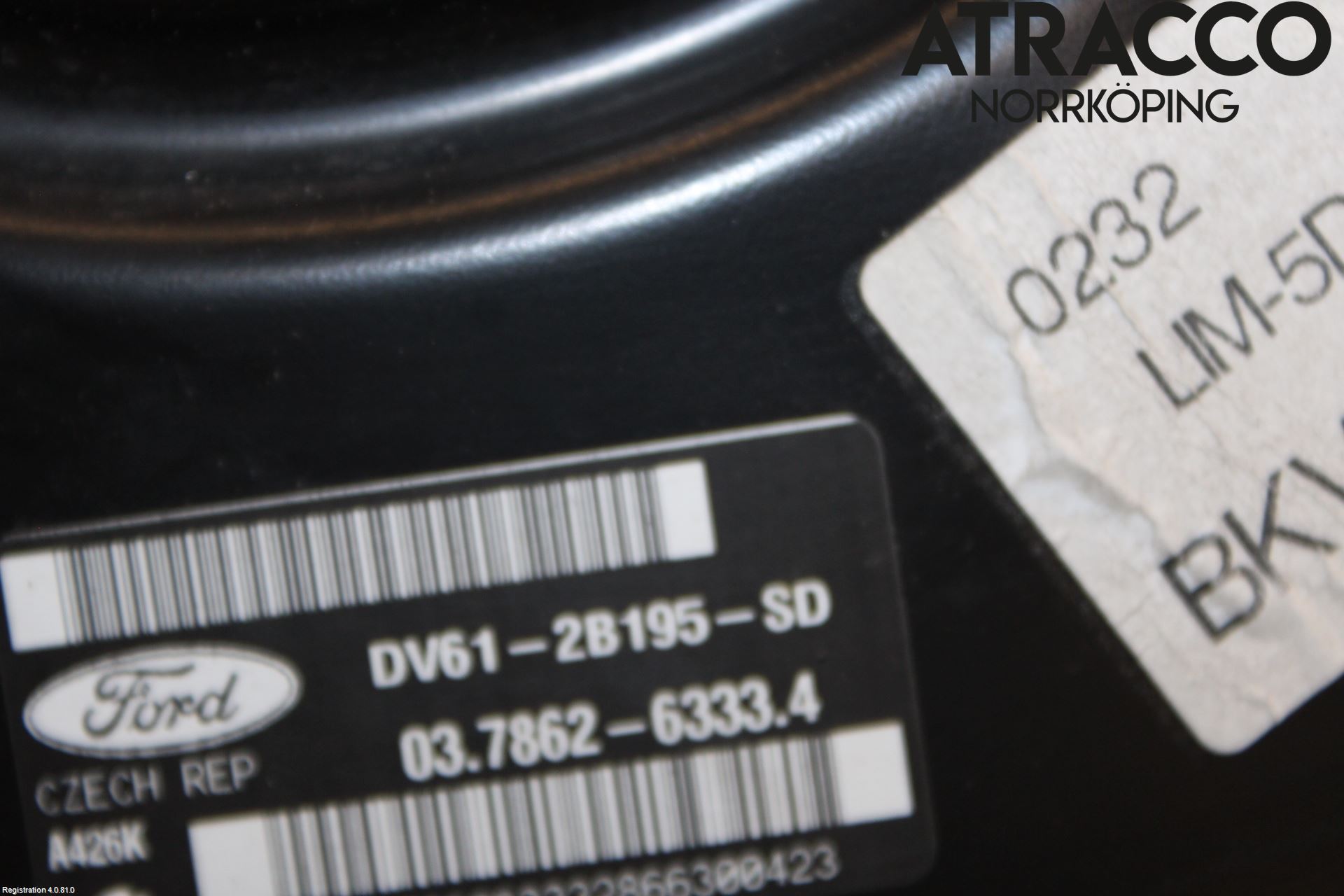 Ford FOCUS 15-18 Bromsservo