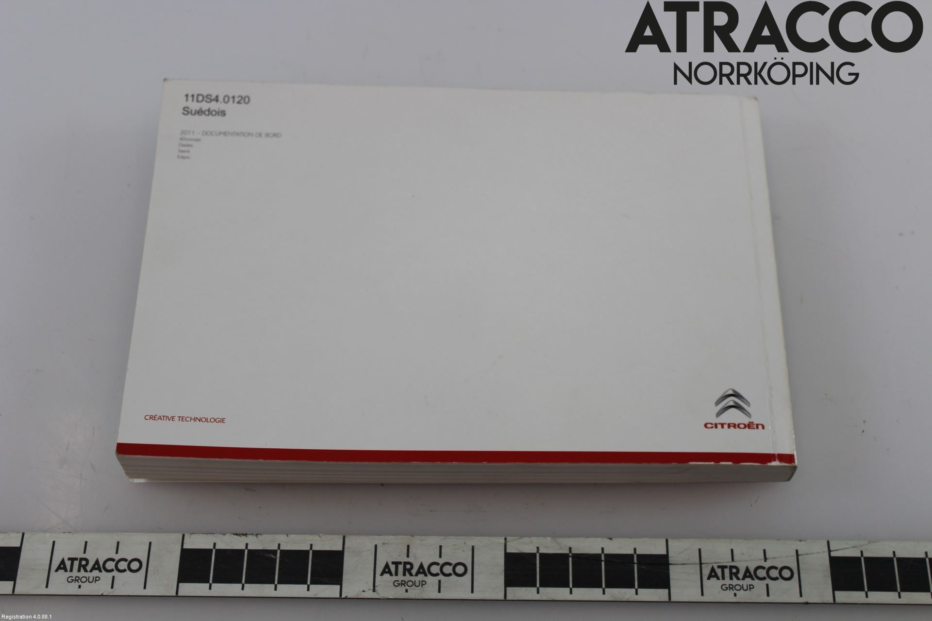 Citroen DS4 Instruktionsbok