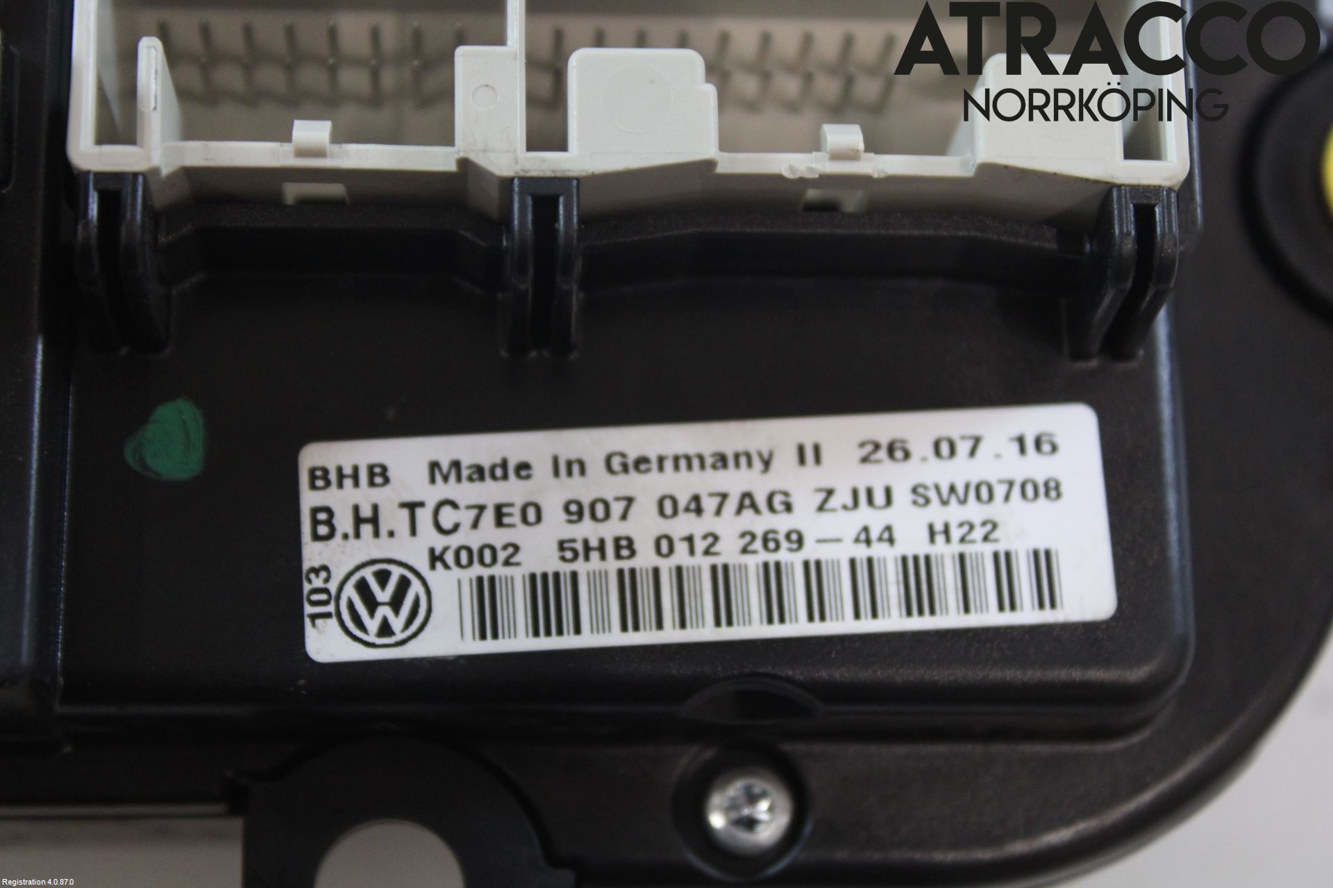 Volkswagen VW TRANSP/CARAVELLE (T6) 16-22 Värmereglage